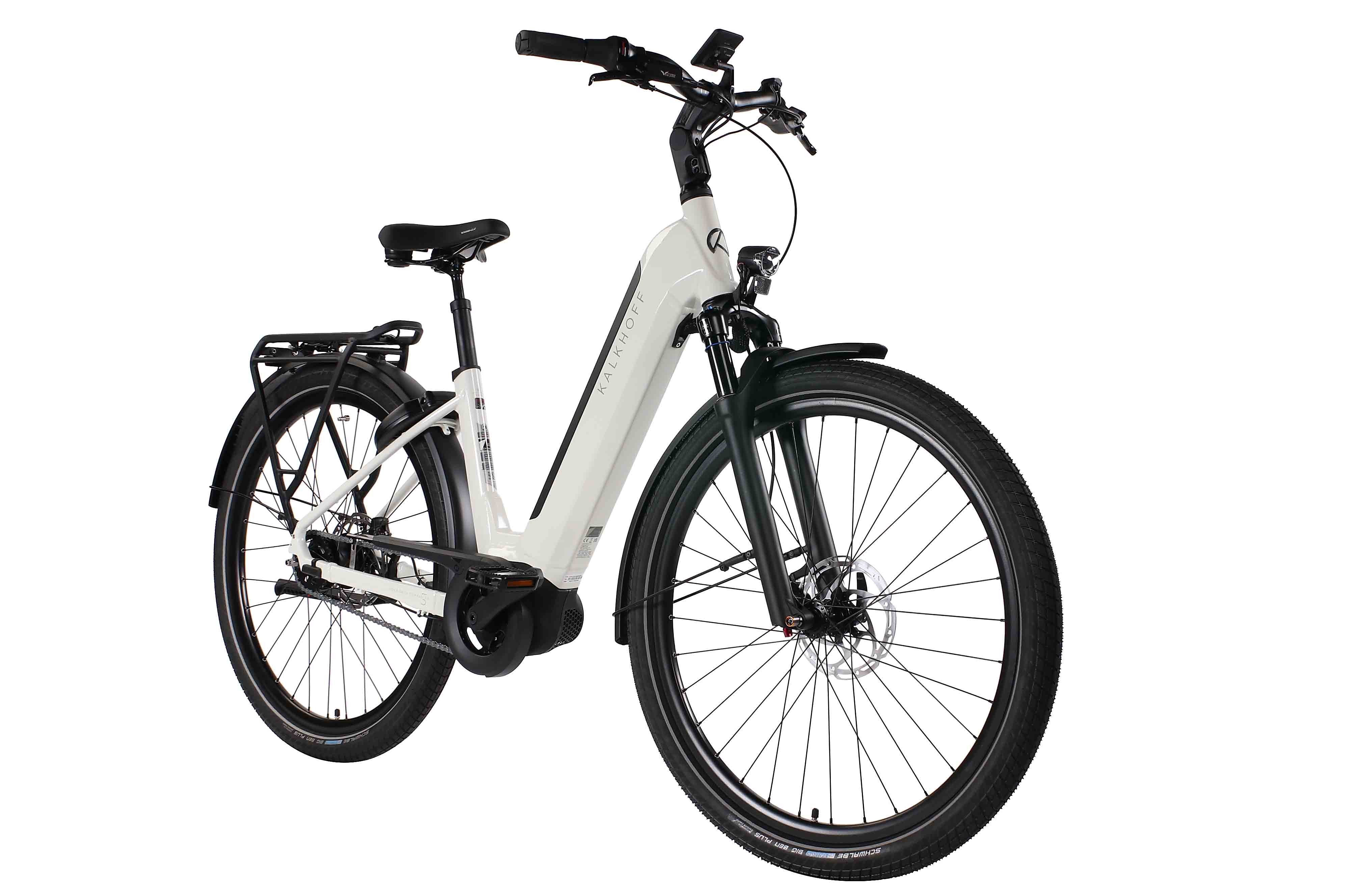 Kalkhoff E-Bike Kalkhoff Image 5.B Move+ FL 625 Wh Damen weiß 2024, 5 Gang, Nabenschaltung, Bosch Performance Line smart System, 625 Wh
