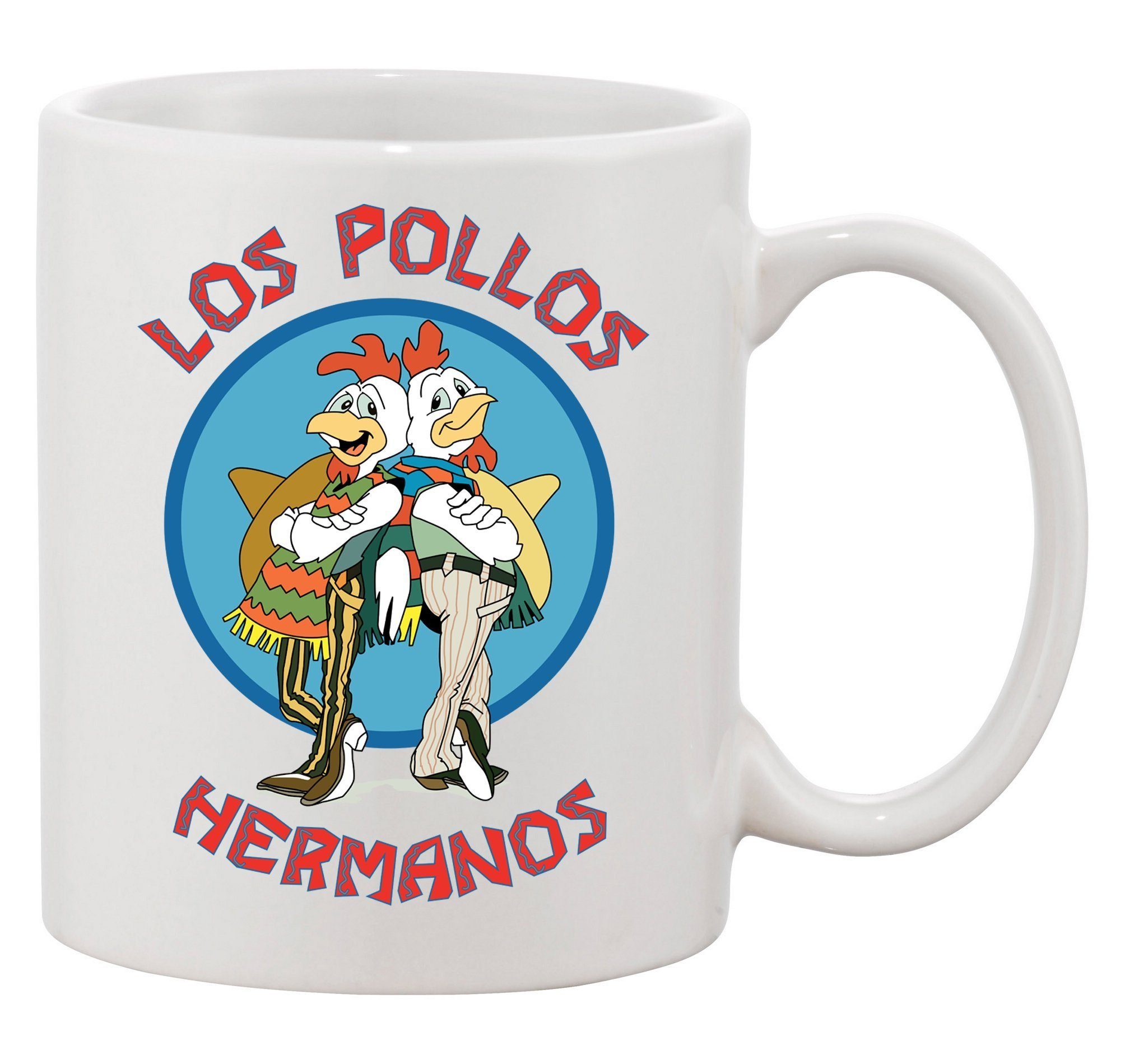 Patch XXL Los Polos Schwarz Hermanos Spühlmaschinenfest Weiss Walter Keramik, Stick (600ml) Tasse Blondie Weiß, in Fring und Brownie &