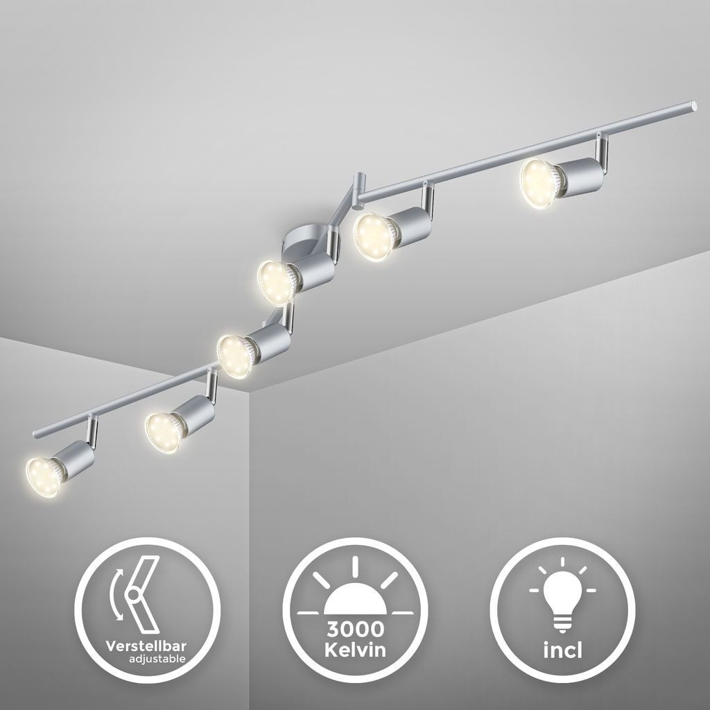 B.K.Licht Deckenleuchte 30-01-06-T, LED wechselbar günstig online kaufen