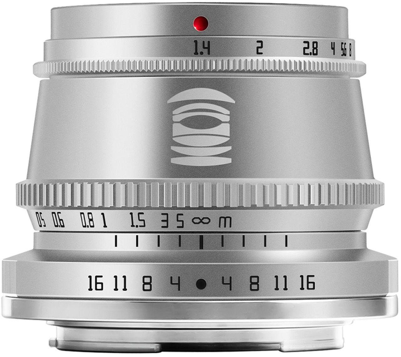 f1,4 TTArtisan für silber 35mm Nikon Objektiv Z