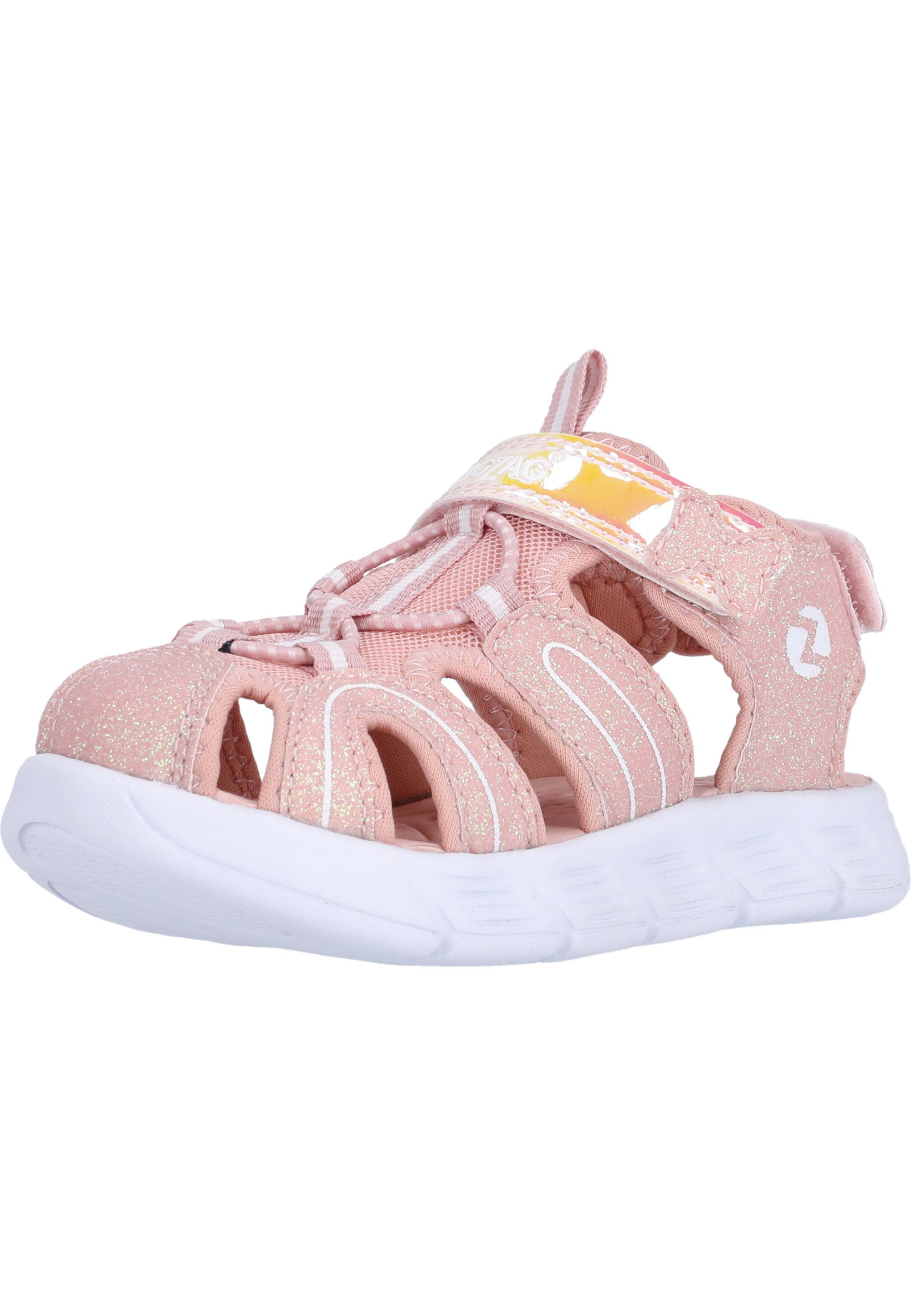 ZIGZAG Niagien Sandale mit Anti-Rutsch-Sohle rosa | Riemchensandalen