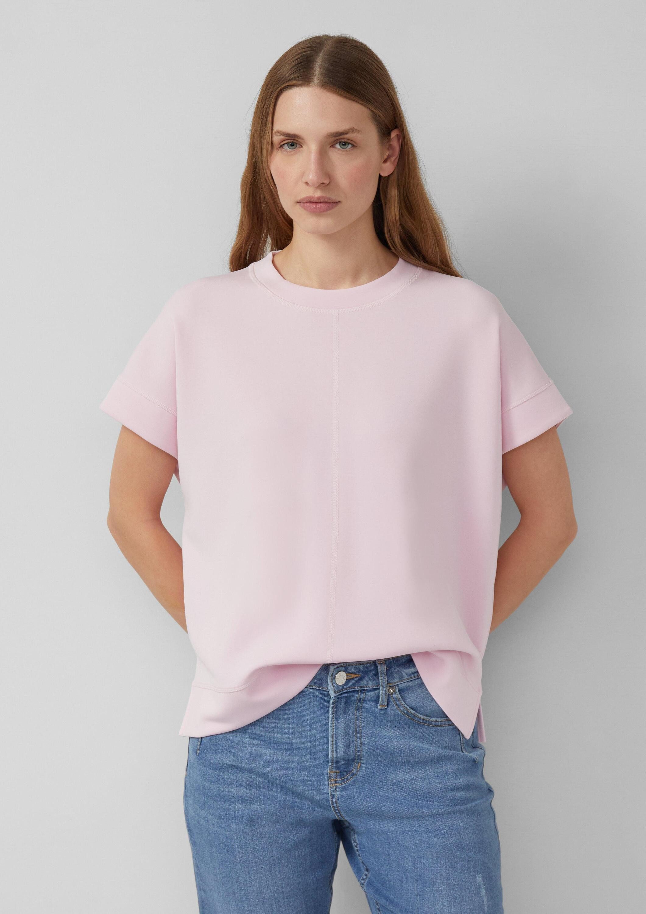 s.Oliver Sweatshirt Sweatshirt Oversize Sweatshirt aus Scuba günstig online kaufen