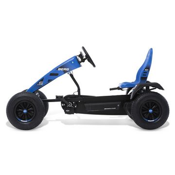 Berg Go-Kart BERG Gokart XXL B. Super Blue E-Motor Hybrid blau E-BFR mit Anhänger
