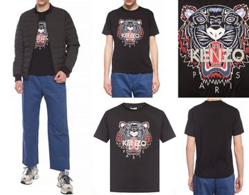 KENZO T-Shirt KENZO CLASSIC TIGER HEAD TEE T-Shirt Varsity Heritage Shirt Iconic Top