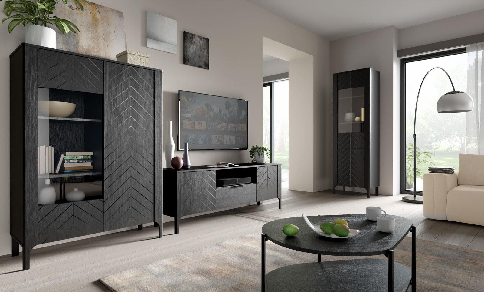 Compleo Couchtisch mit Regale PLAYAS, Modern günstig online kaufen