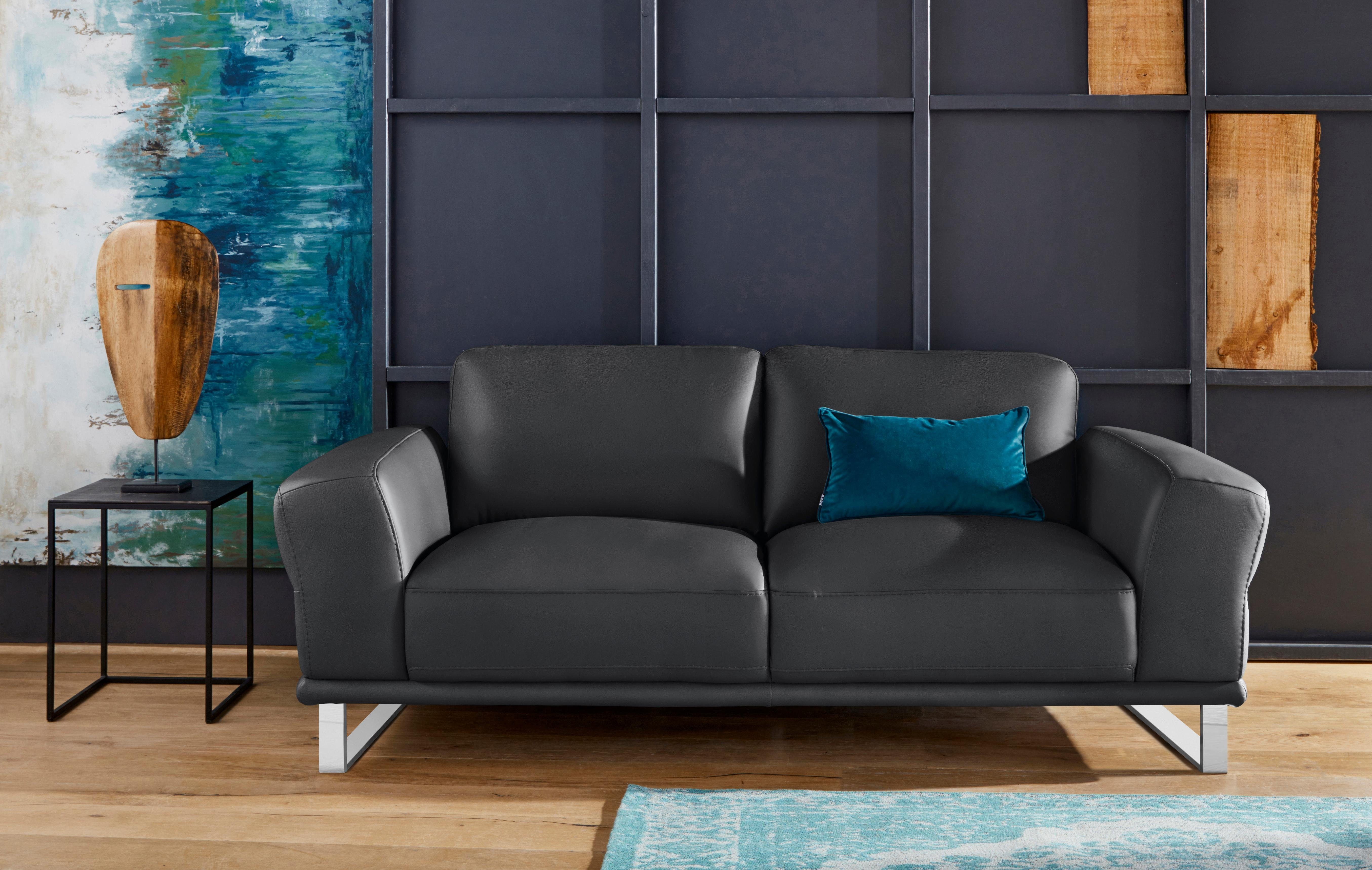 W.SCHILLIG 2-Sitzer montanaa, mit Metallkufen in Chrom glänzend, Breite 192 cm