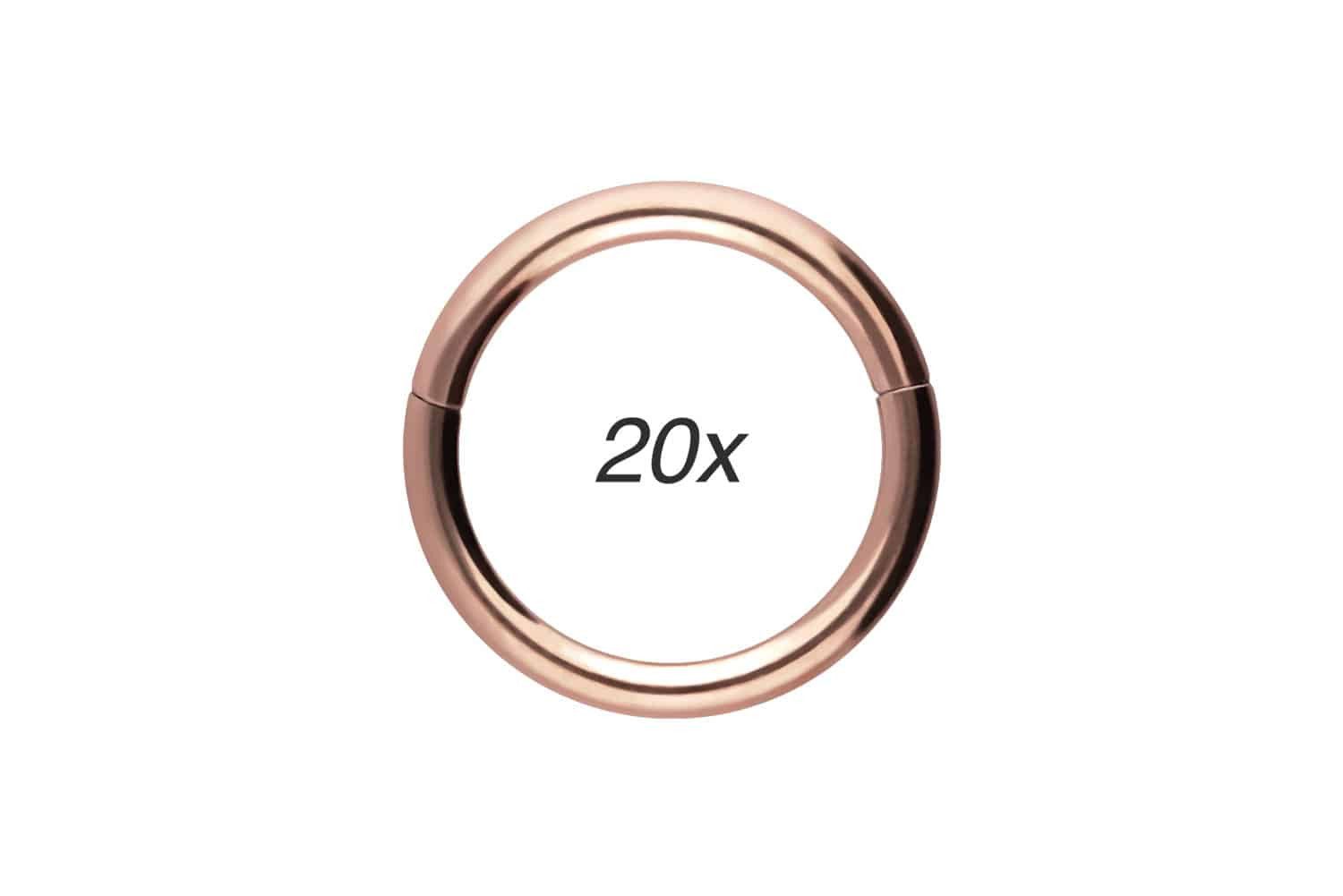 Piercing-Set SET Titan Segmentring Clicker