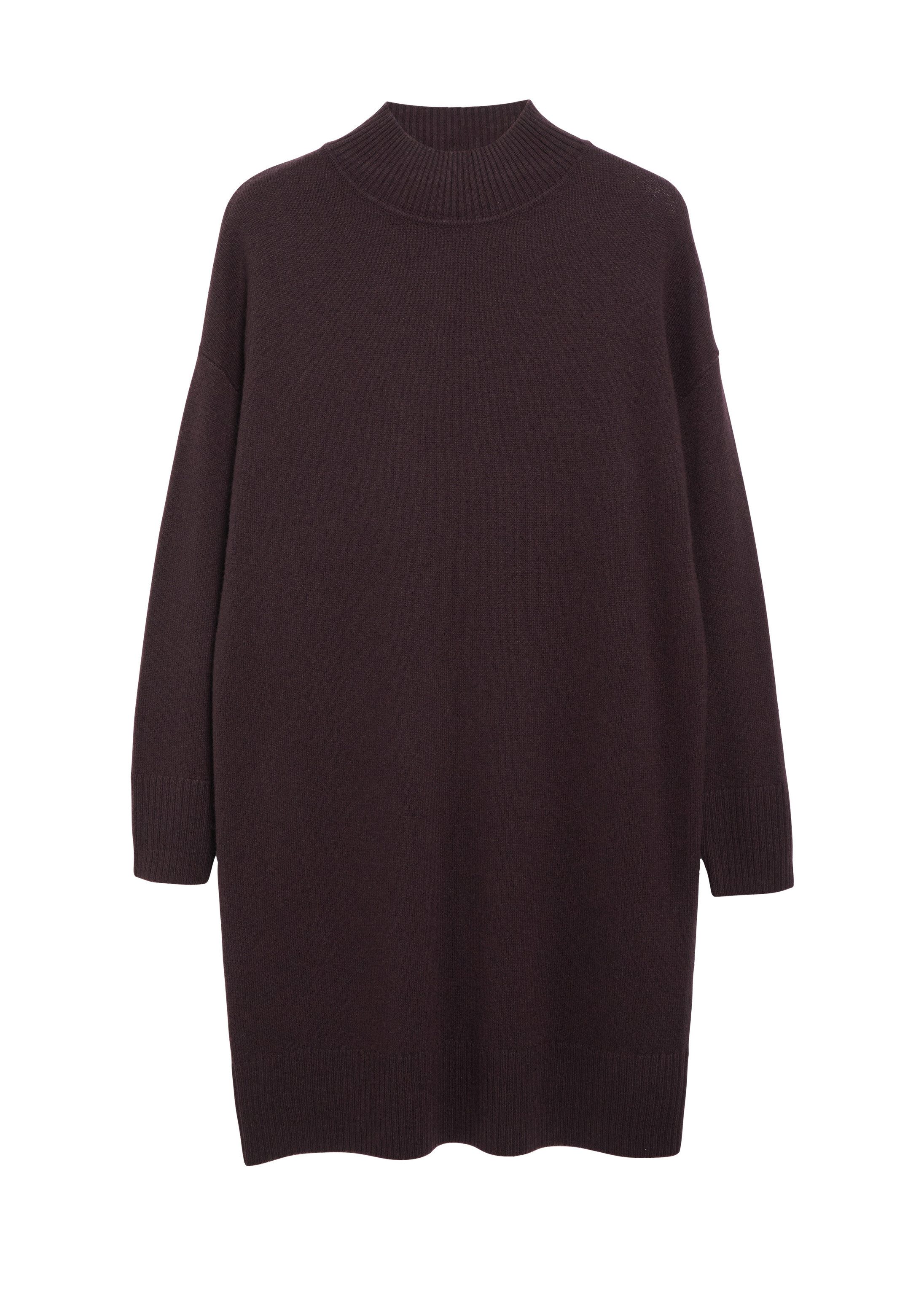 comma Midikleid Kleid Strickkleid mit Stehkragen – Bild 2 von 5