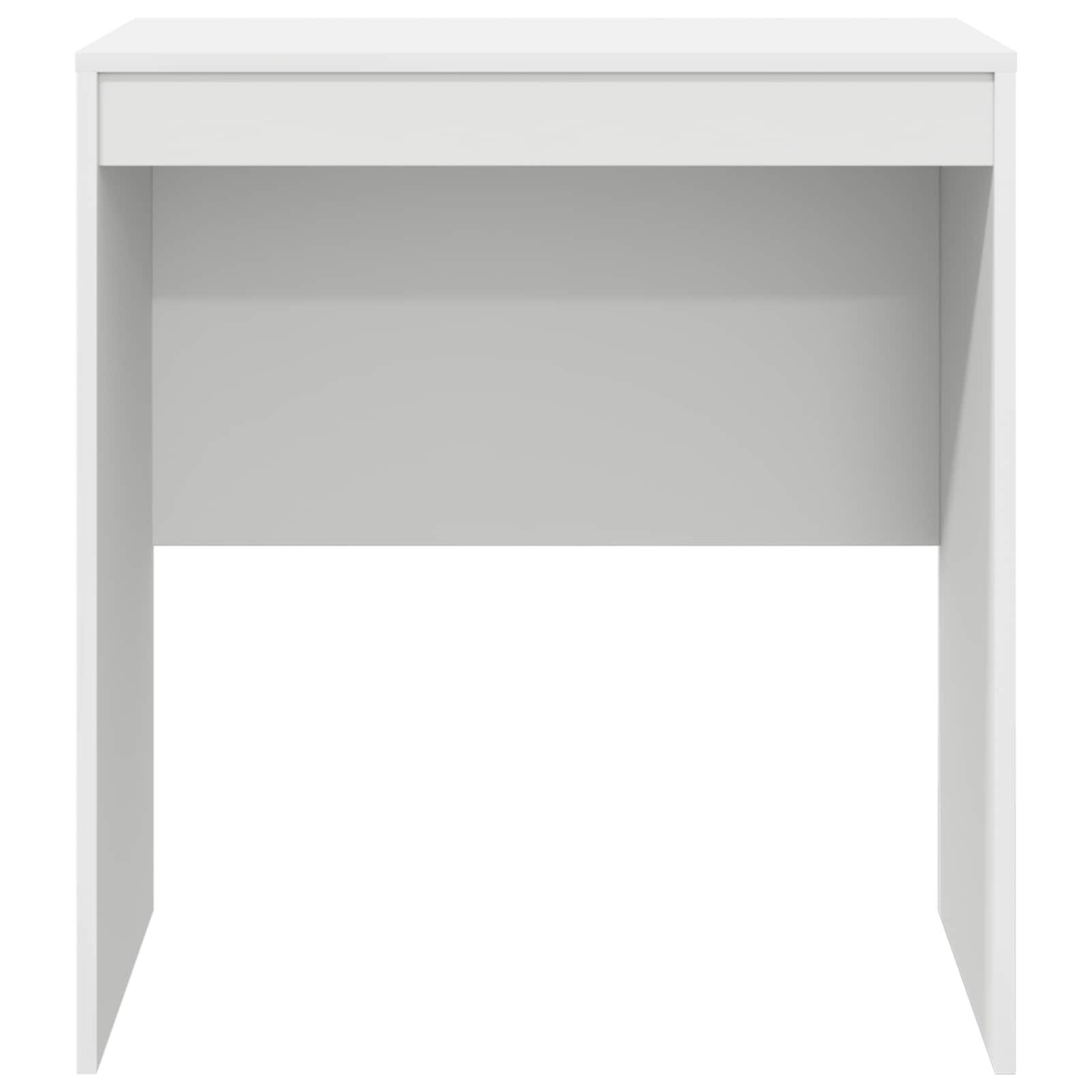 vidaXL Schreibtisch Schreibtisch Weiß 70 x 50 x 76 cm (1-St) – Bild 5 von 5