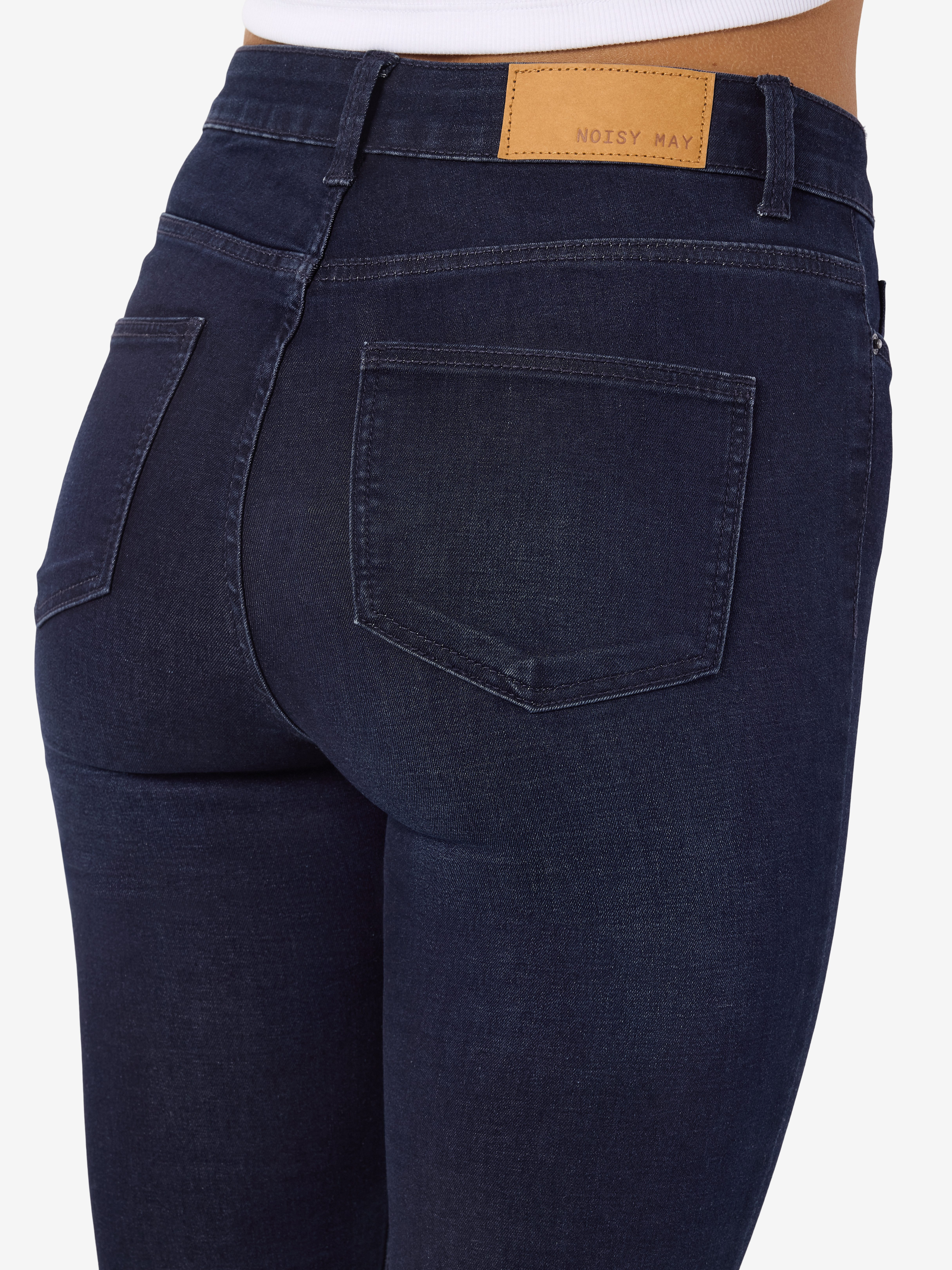 Noisy may Bootcut-Jeans NMSALLIE HW FLARE JEANS VI241DB NOOS