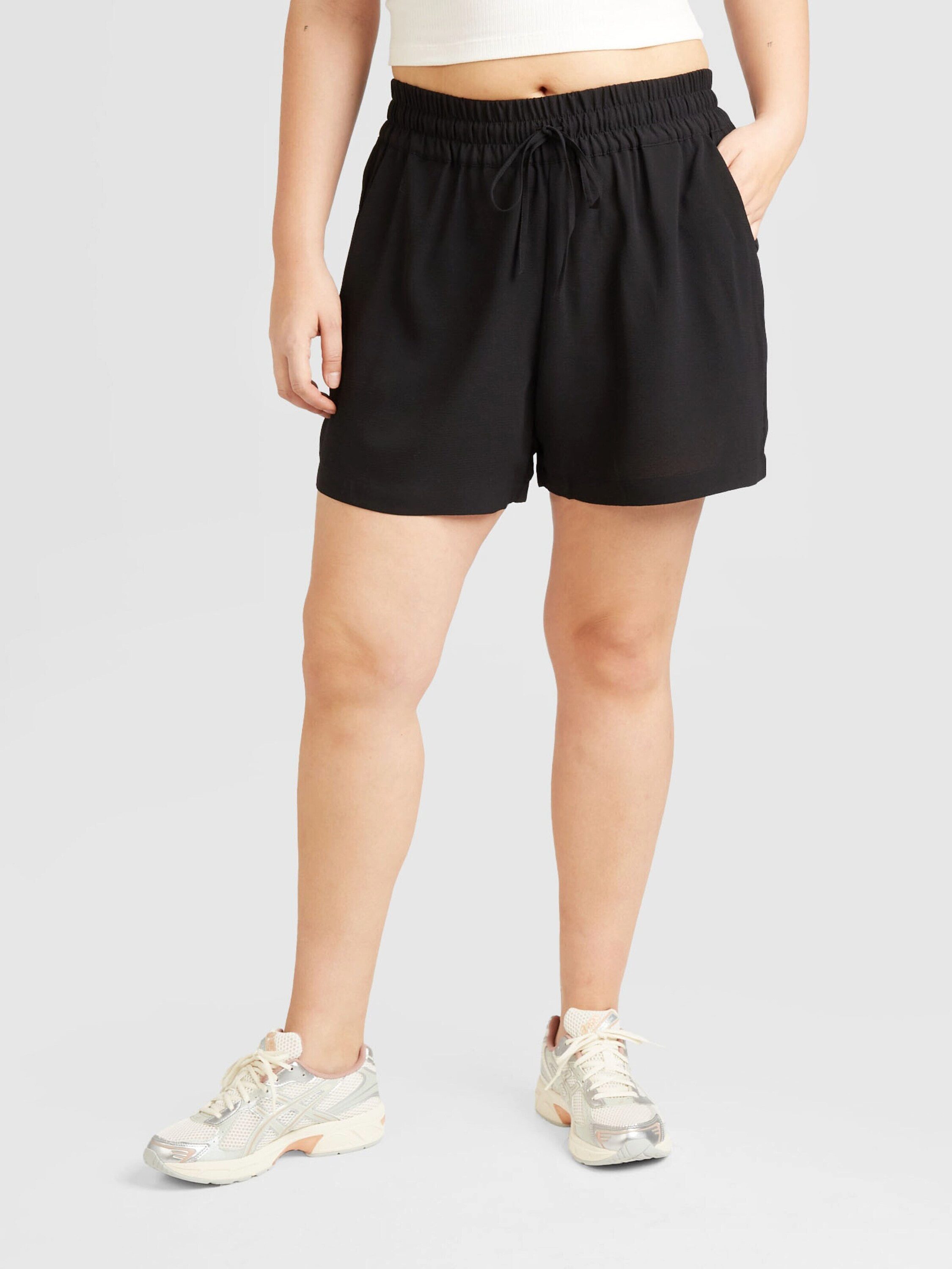 ONLY CARMAKOMA Stoffhose CARLux (1-tlg) Drapiert/gerafft günstig online kaufen