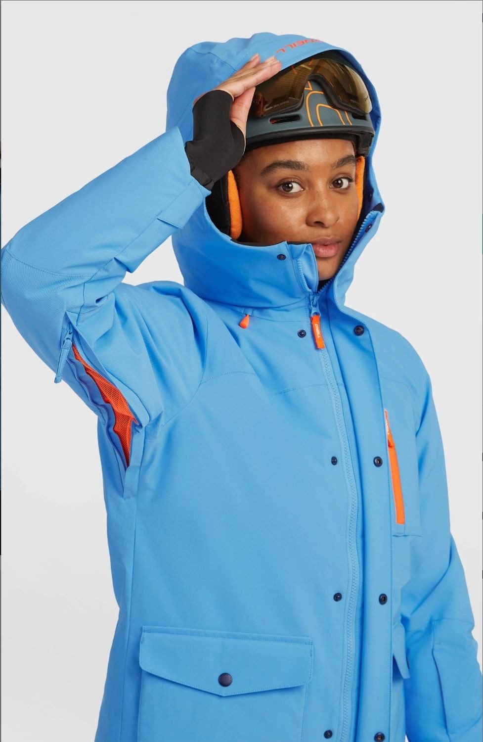 O'Neill Winterjacke O'NEILL Skijacke FWC´Peak Snow Jacket Blue Poppy