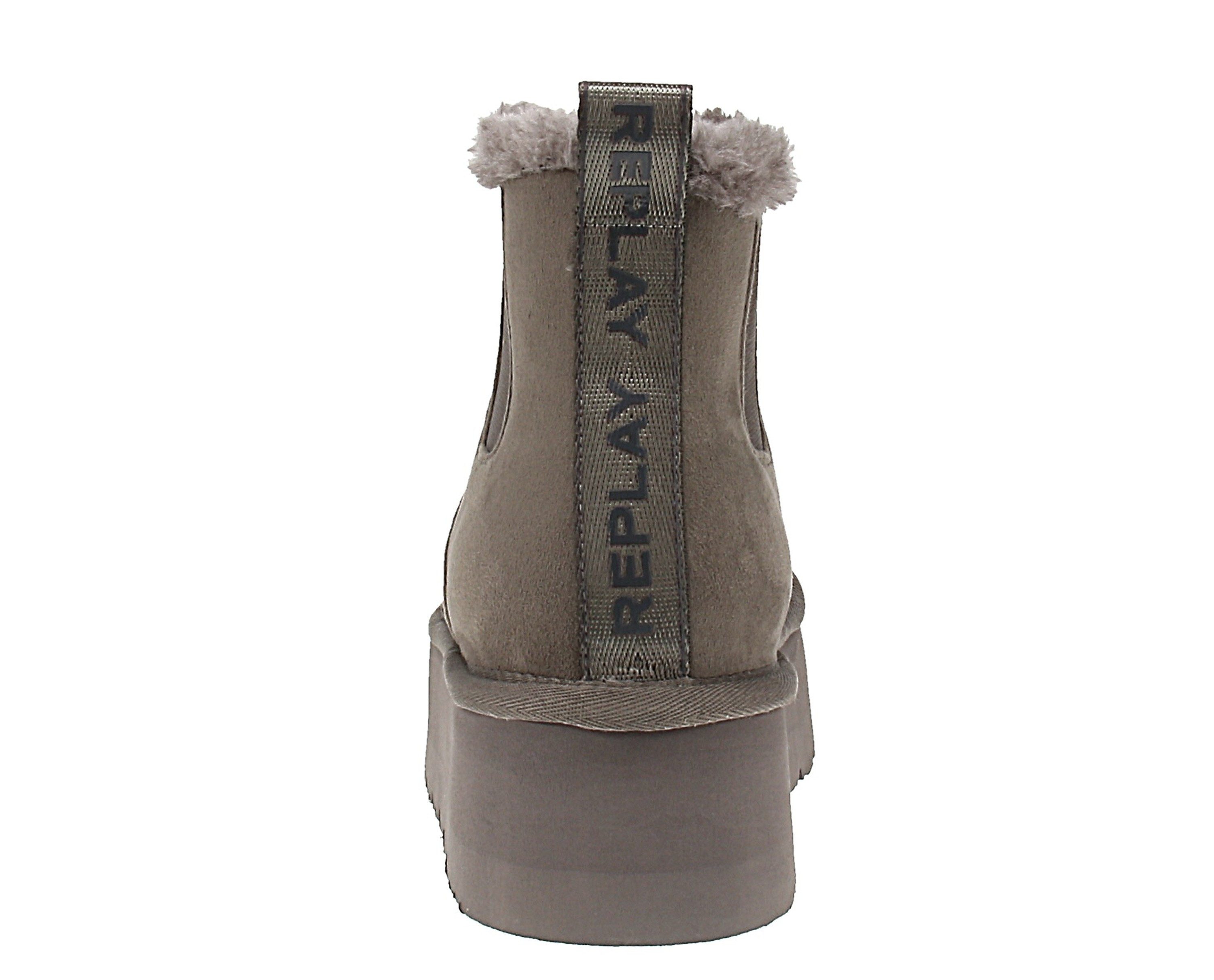 Replay Replay Chic Chelsea GWF5A C0014T - Damen Chelsea Boots - 028-Grey Stiefel