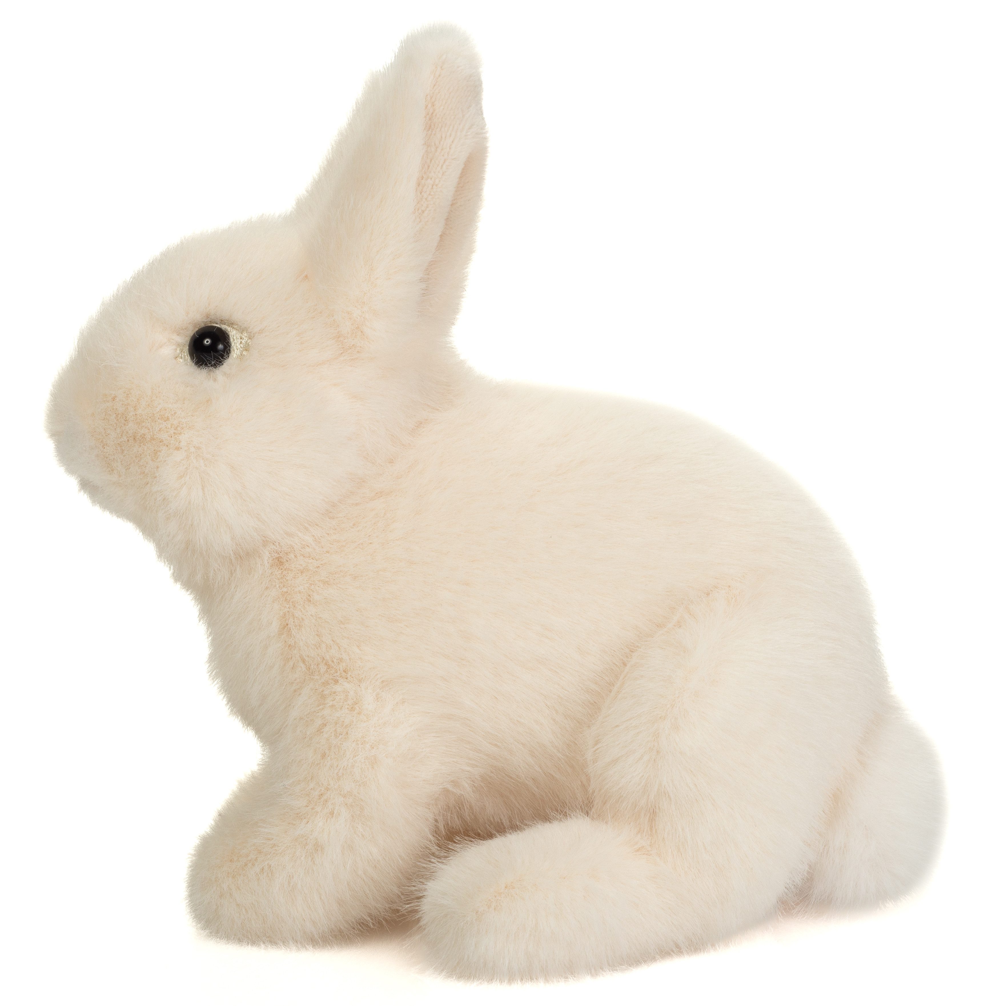 Teddy Hermann® Kuscheltier Hase, sitzend, creme, 20 cm, zum Teil aus recyceltem Material