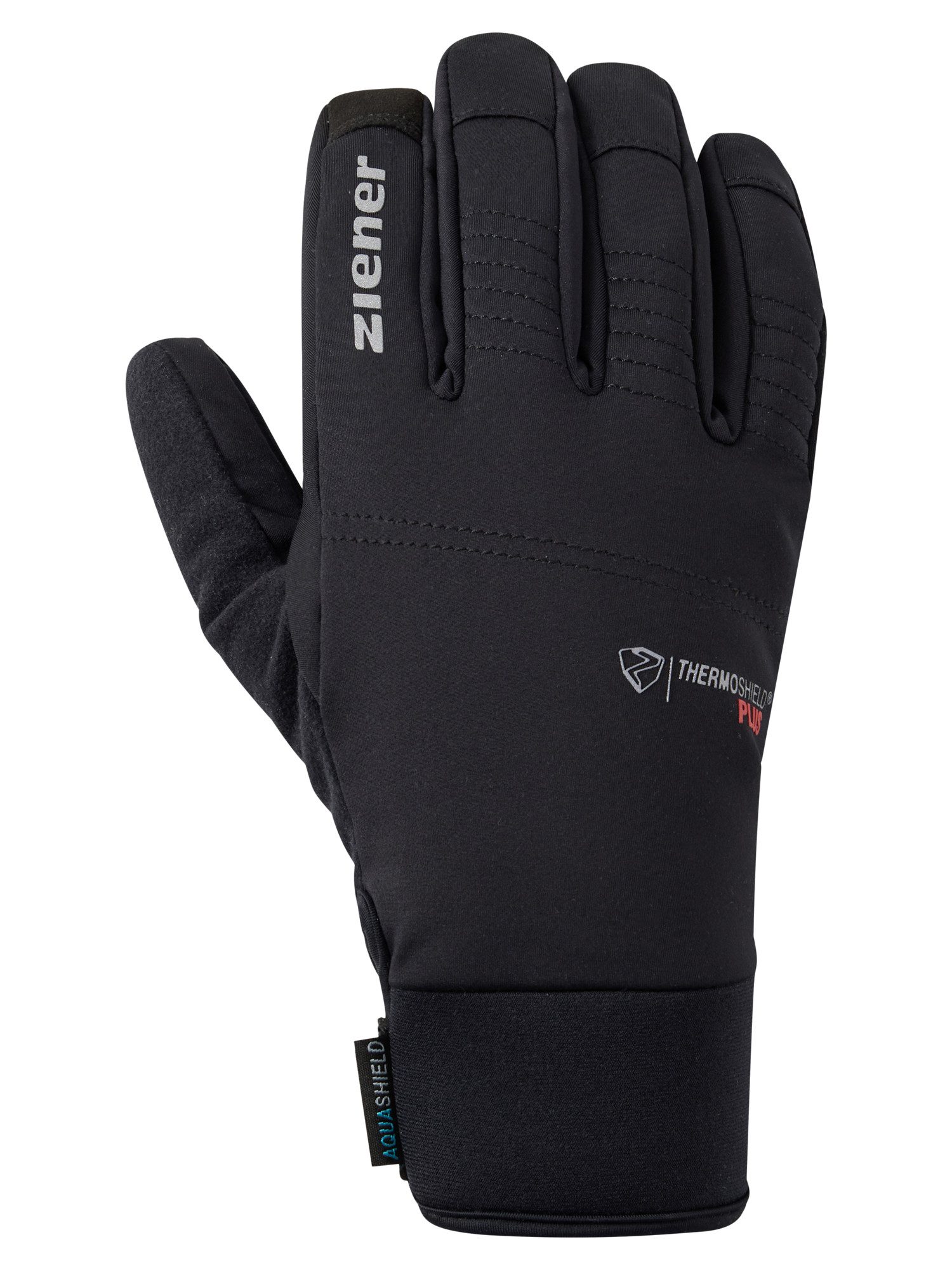 Ziener Fahrradhandschuhe DINUSO-Z AQUASHIELD® PrimaLoft® TOUCH wasserdicht, winddicht, atmungsaktiv, extra warm durch PrimaLoft® – Bild 2 von 3