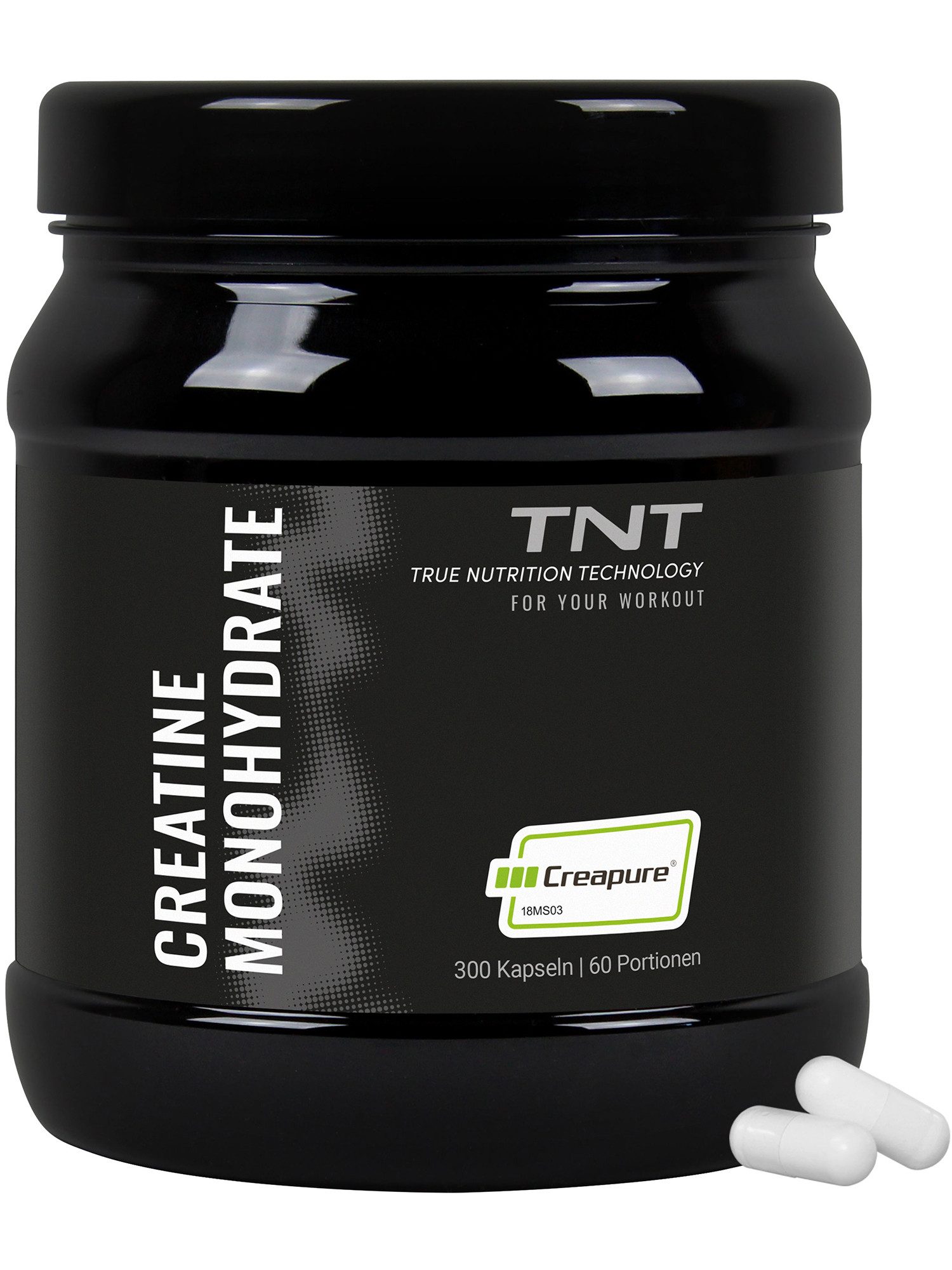 Creatine Kapseln (Creapure) - Made in Germany Kapseln