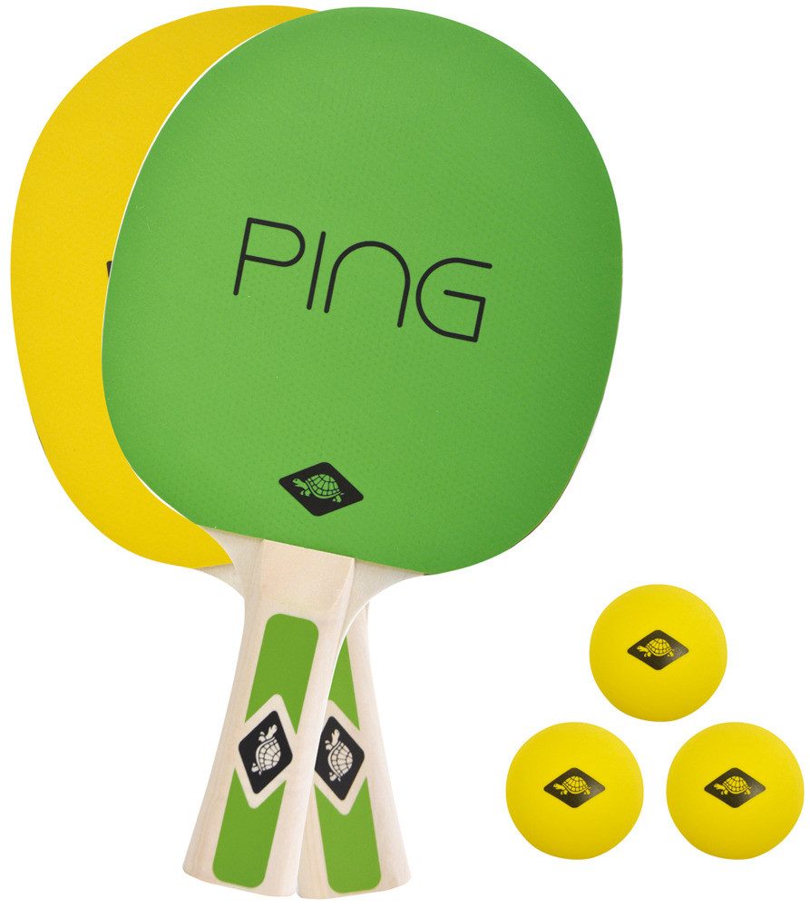 MTS Tischtennisschläger Donic Schildkröt Tischtennis-Set Ping Pong Challenge