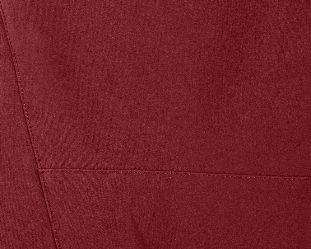 Bergson Outdoorhose MAILA Damen Winter Softshellhose, winddicht, warm, Normalgrößen, Tomaten rot – Bild 4 von 5