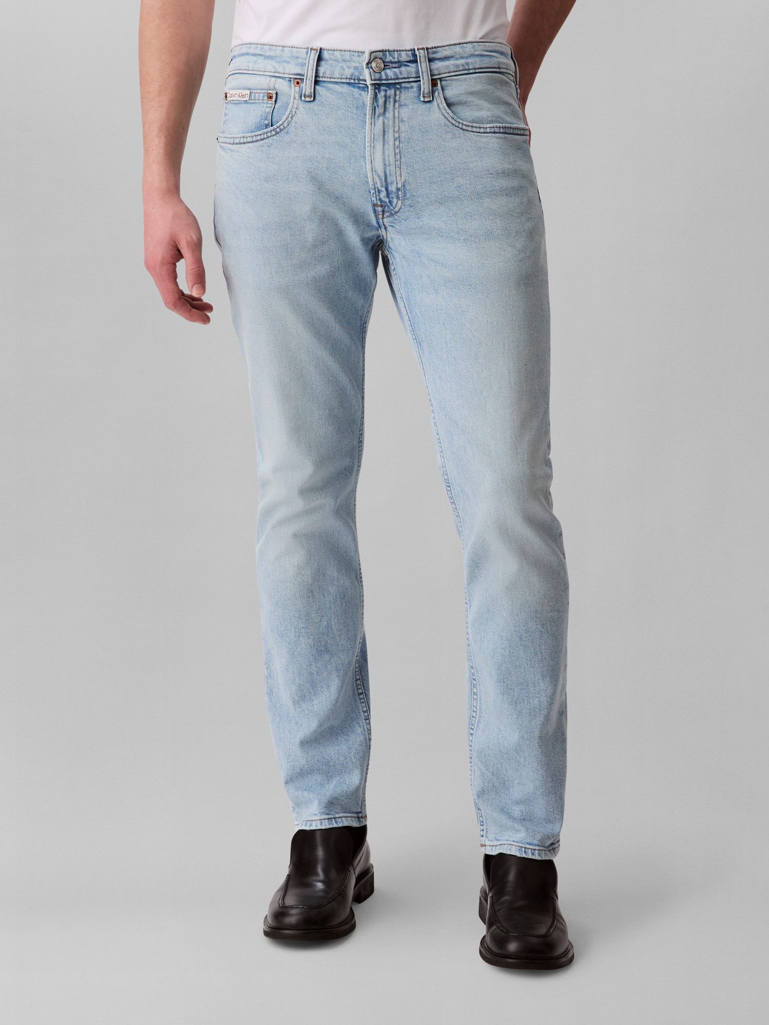 Calvin Klein Jeans Slim-fit-Jeans SLIM JEAN REGEN Mit Gürtelschlaufen günstig online kaufen