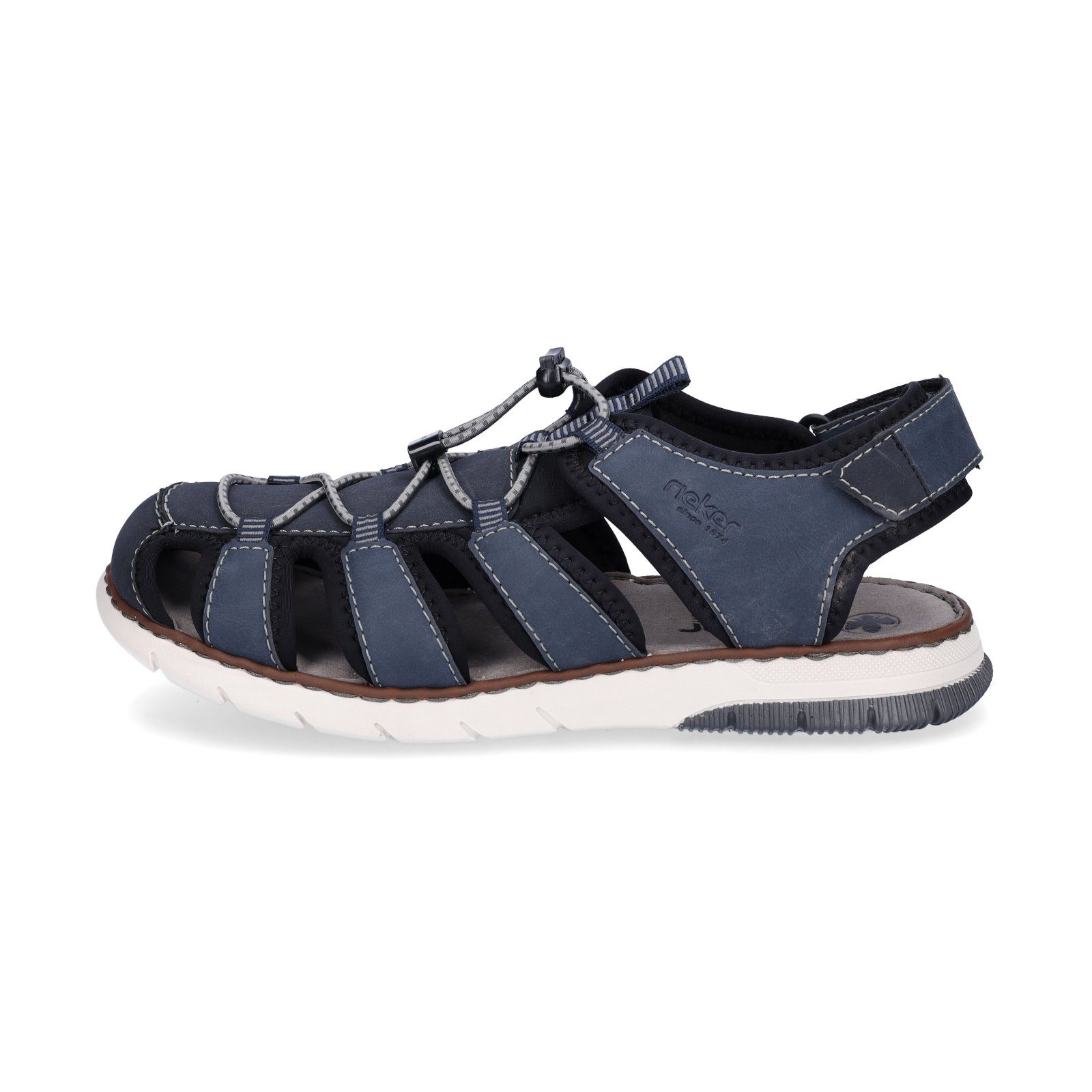 Rieker Rieker Herren Trekking Sandale blau günstig online kaufen
