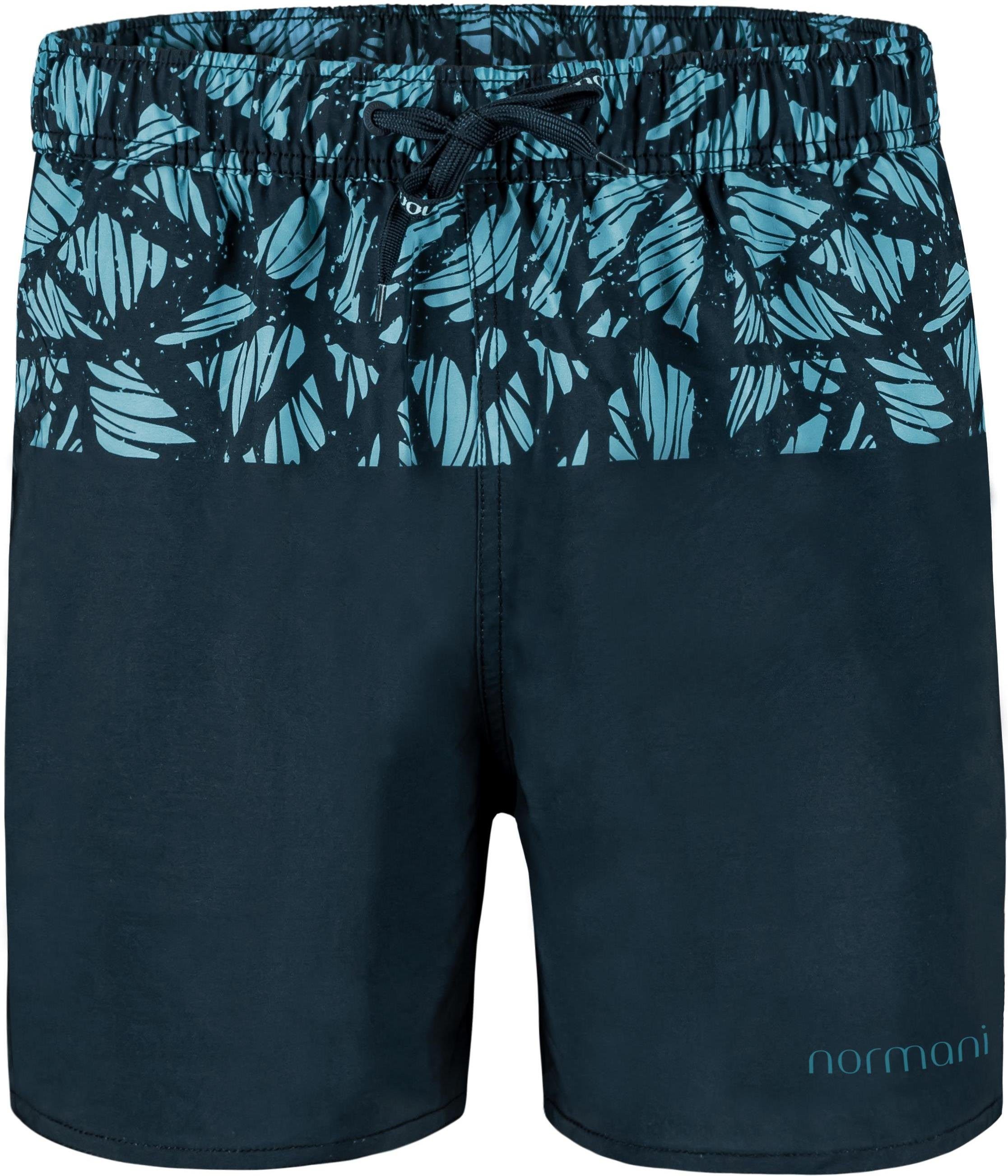 Badehose Lahaina Blau normani für Herren Boardshorts Badeshorts Herren Badeshorts