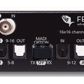 Ferrofish Audio-Wandler, (Pulse16 MX), Pulse16 MX - Digitalwandler