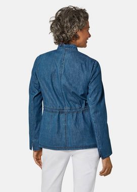 GOLDNER Blouson Sportliche Jeansjacke mit tollen Details