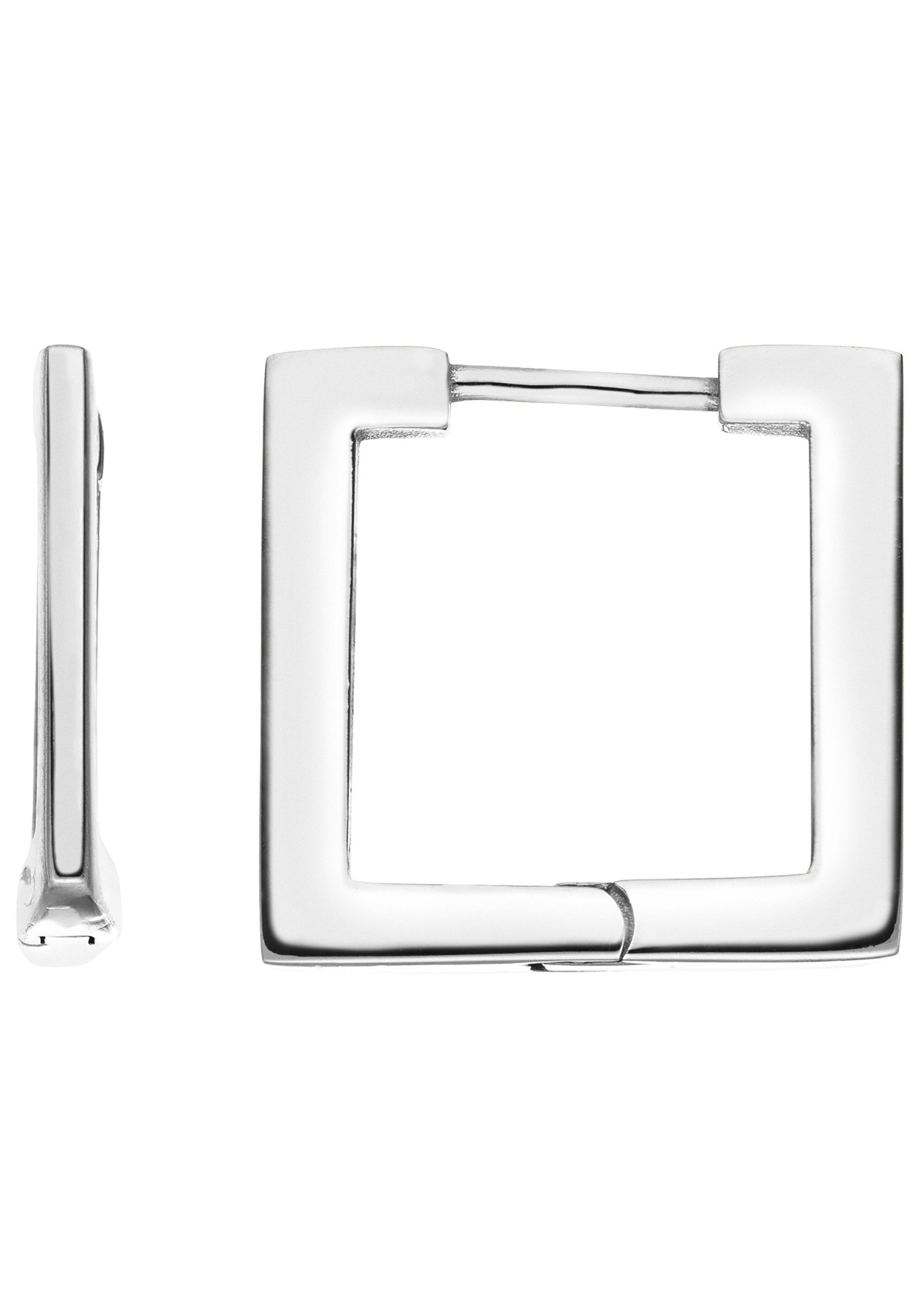 Paar Creolen Quadrat