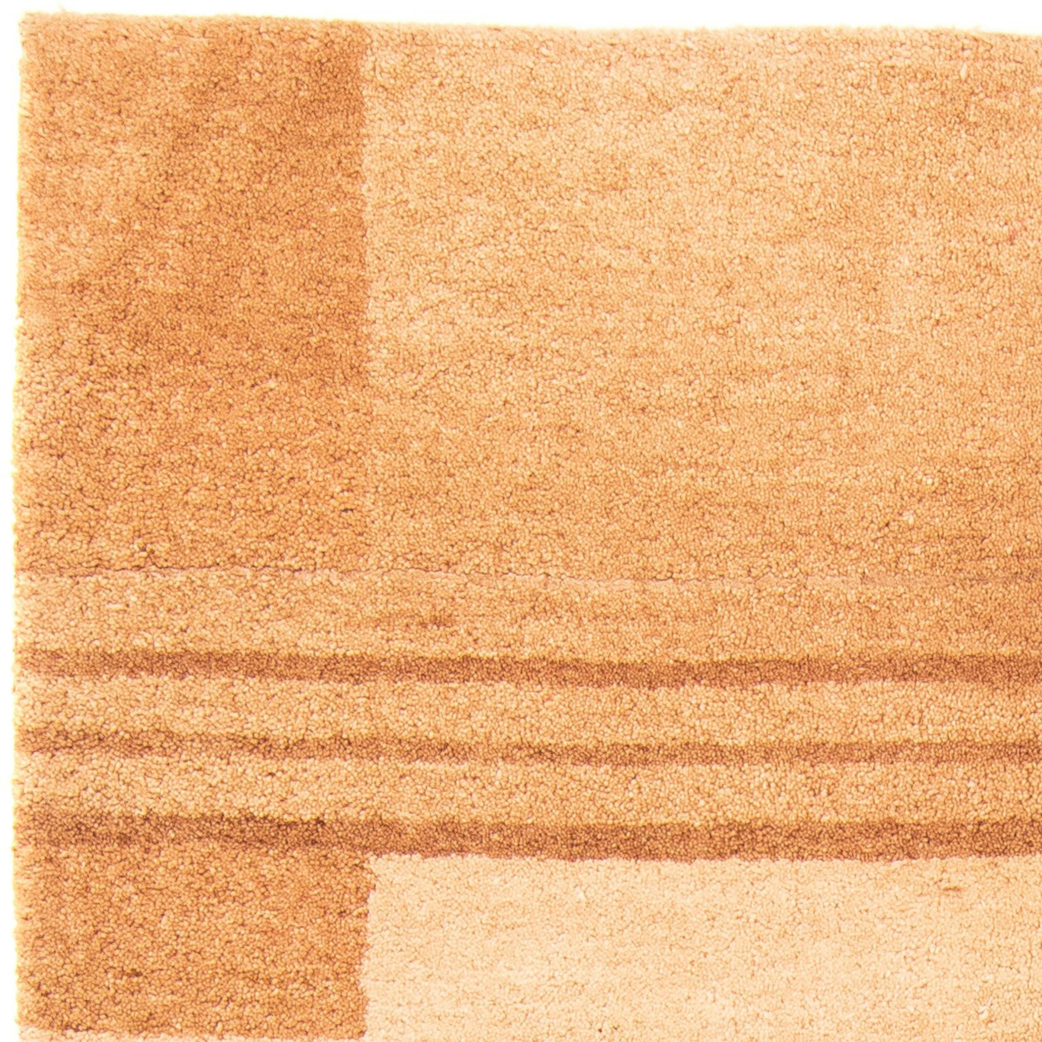 Wollteppich Gabbeh - x morgenland, - mit Einzelstück Handgeknüpft, 141 mm, rechteckig, Höhe: - Wohnzimmer, cm Zertifikat mehrfarbig, Indus 198 18