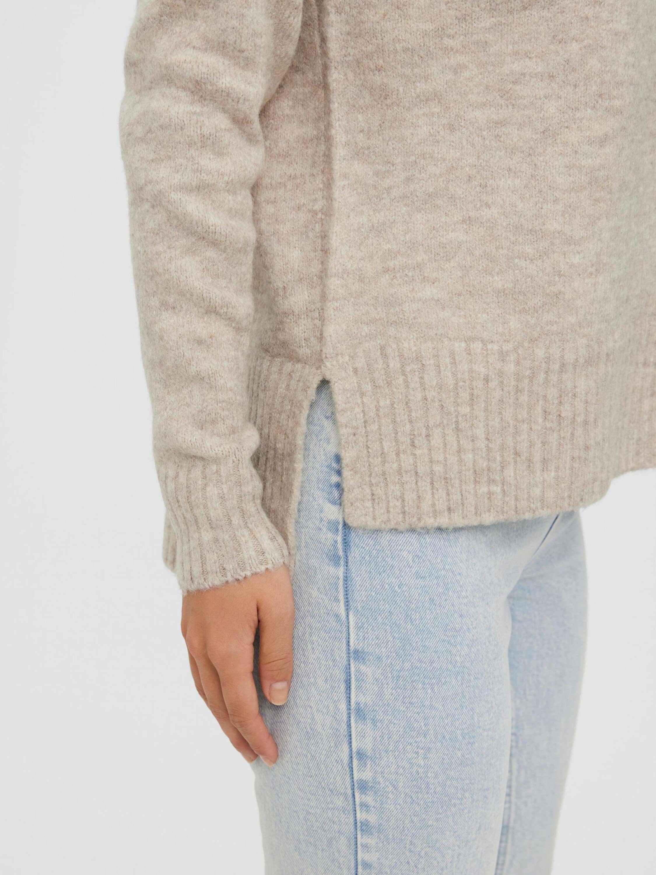 Vero Moda Rundhalspullover VMLefile (1-tlg) Plain/ohne Details