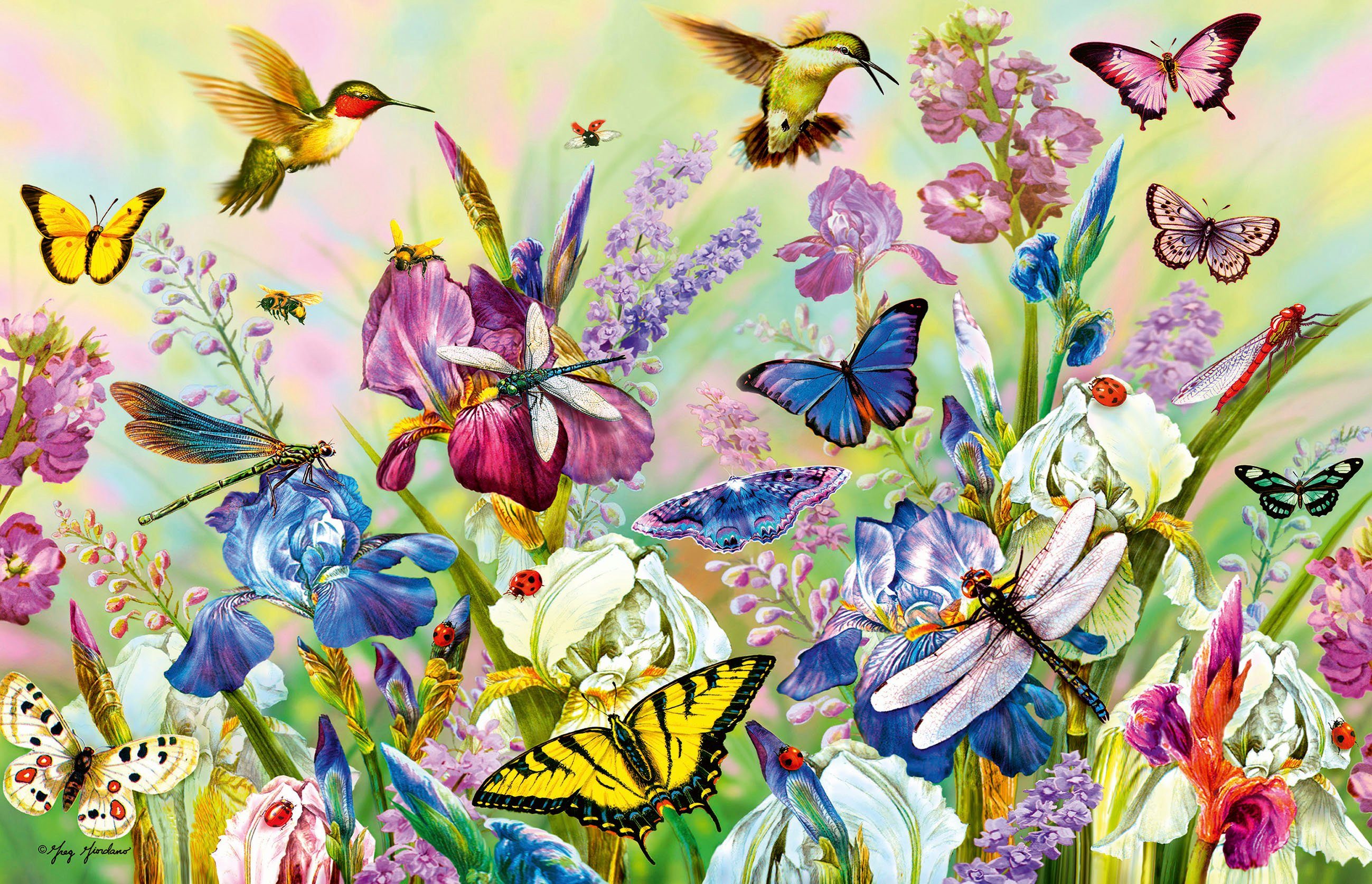Ravensburger Puzzle Flowery meadow, 200 Puzzleteile, günstig online kaufen
