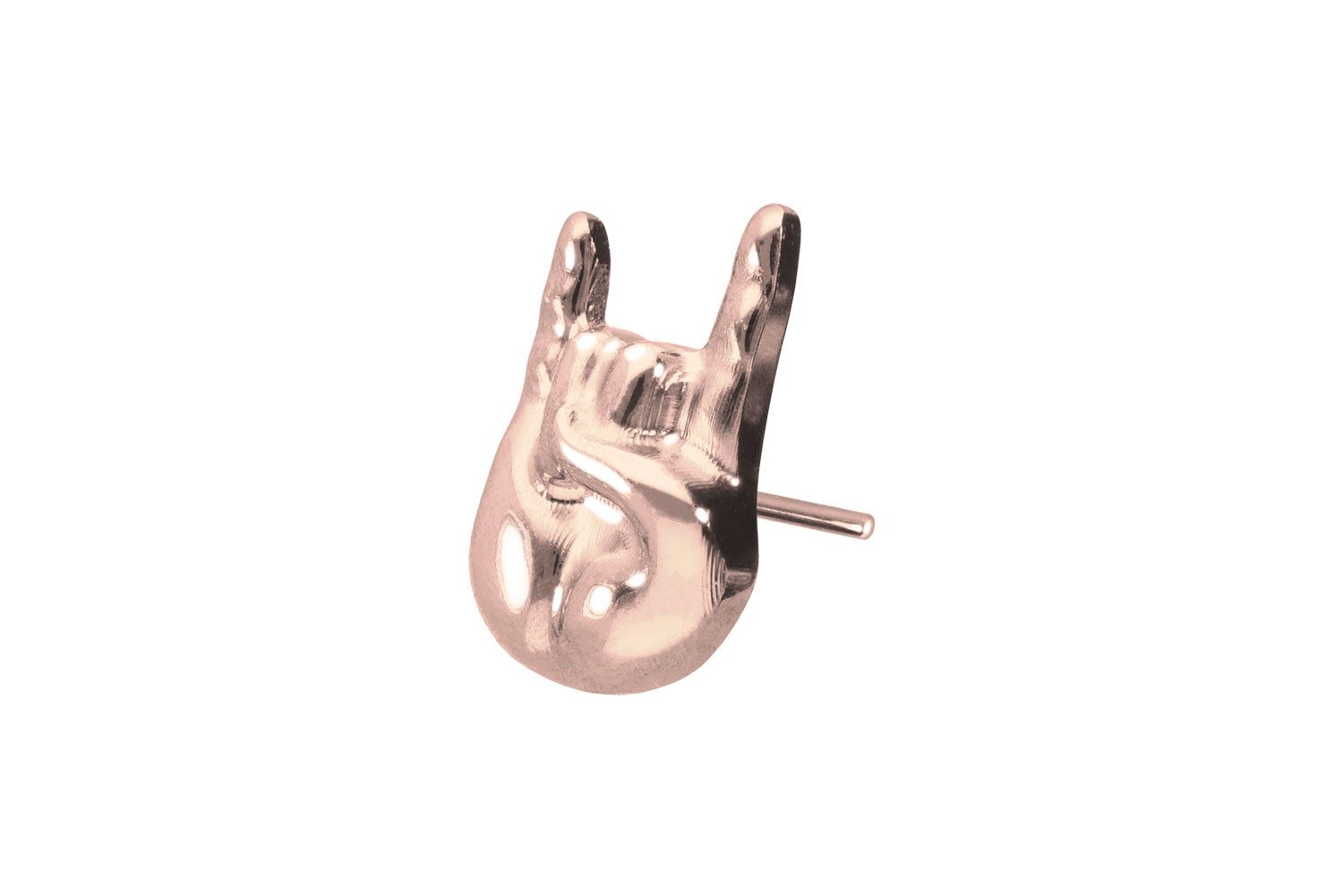 Piercing-Set Titan Aufsatz mit Push Pin ROCK'N' ROLL