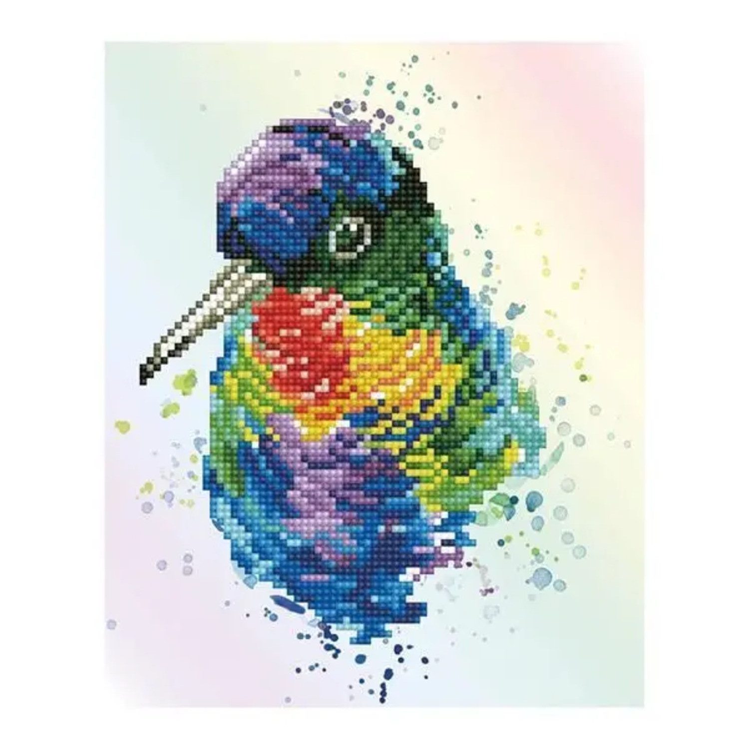 Diamond Dotz Spiel Diamond Dotz Regenbogen Vogel