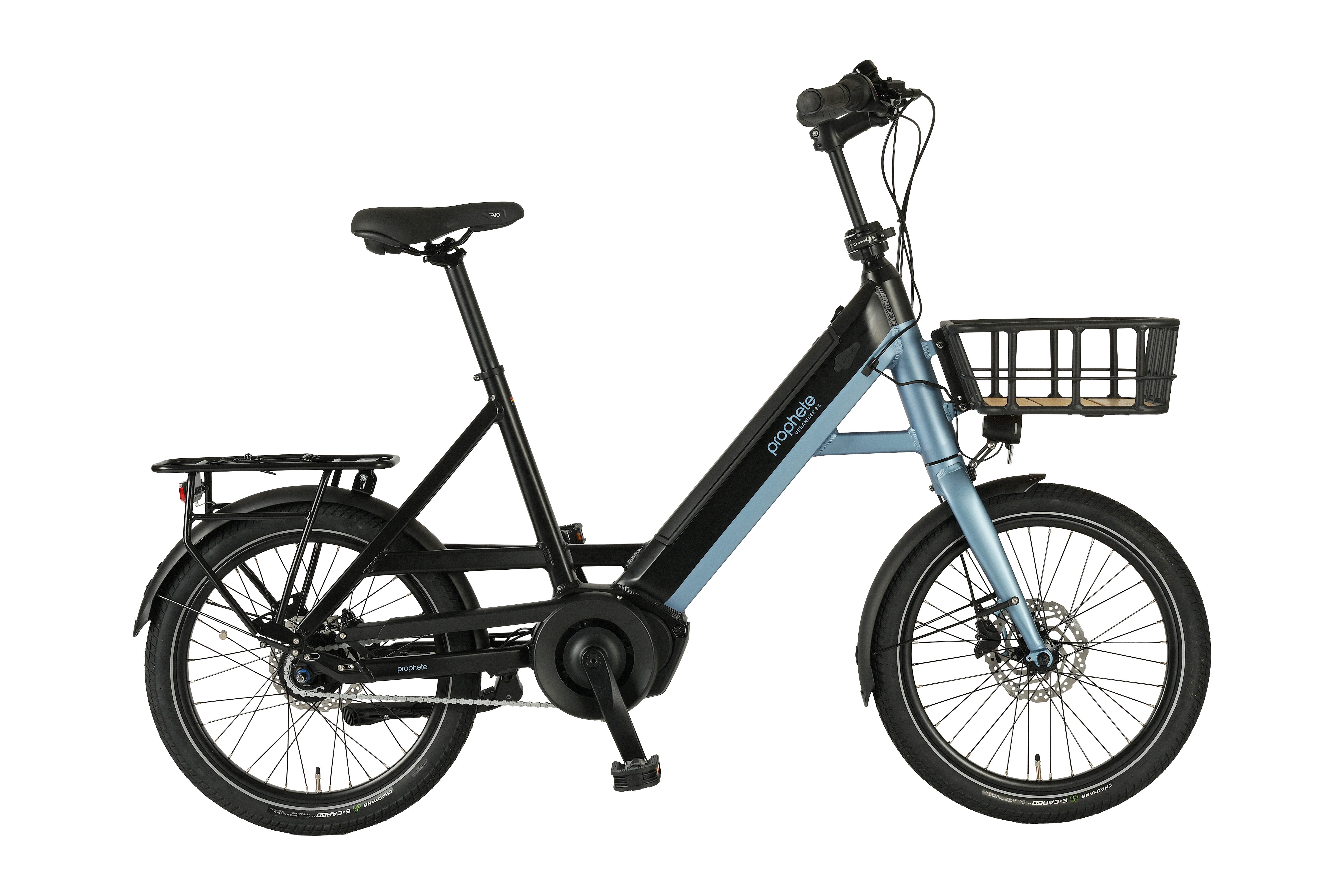 Prophete E-Bike Urbanbike Urbanicer 3.8, 7 Gang Shimano Nexus Schaltwerk, Nabenschaltung, Mittelmotor, 360 Wh