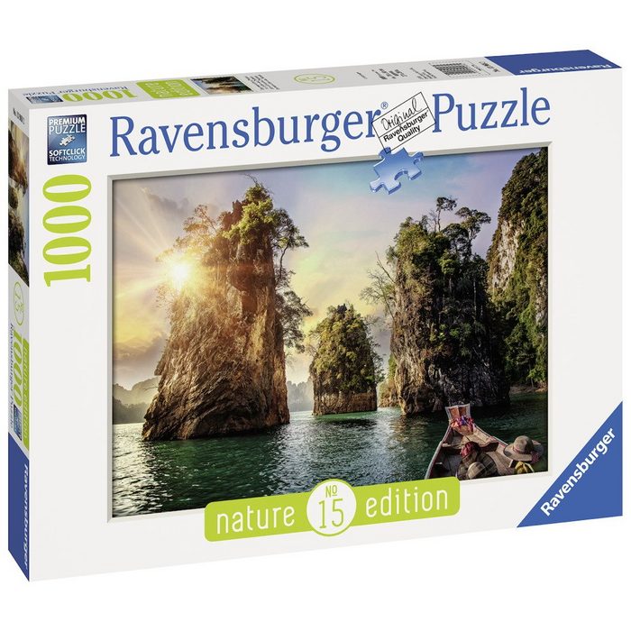 Ravensburger Puzzle 1000 Teile Puzzle Three rocks in Cheow Thailand 13968 1000 Puzzleteile