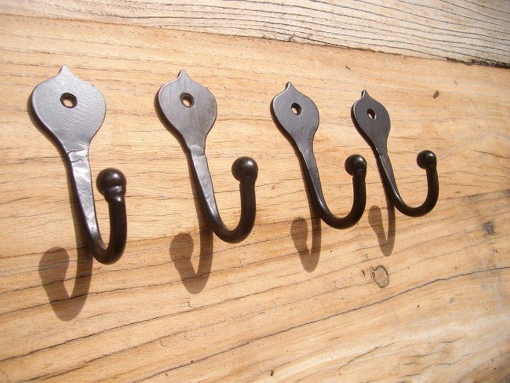 Deko-Impression Wandhaken Haken-Set (4 Stück) geschmiedete Haken Wandhaken günstig online kaufen