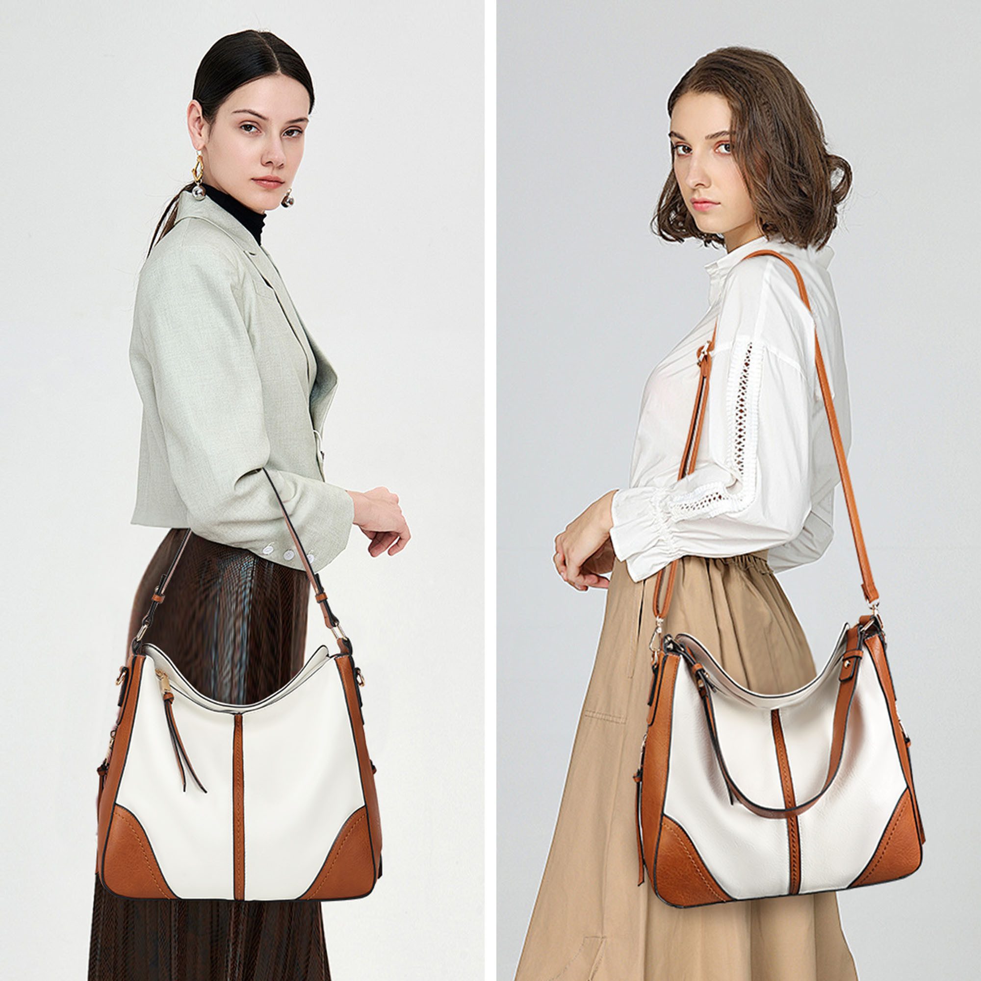 TAN.TOMI Umhängetasche Handtaschen Damen Mittelgroß Schultertasche Hobo Tas günstig online kaufen