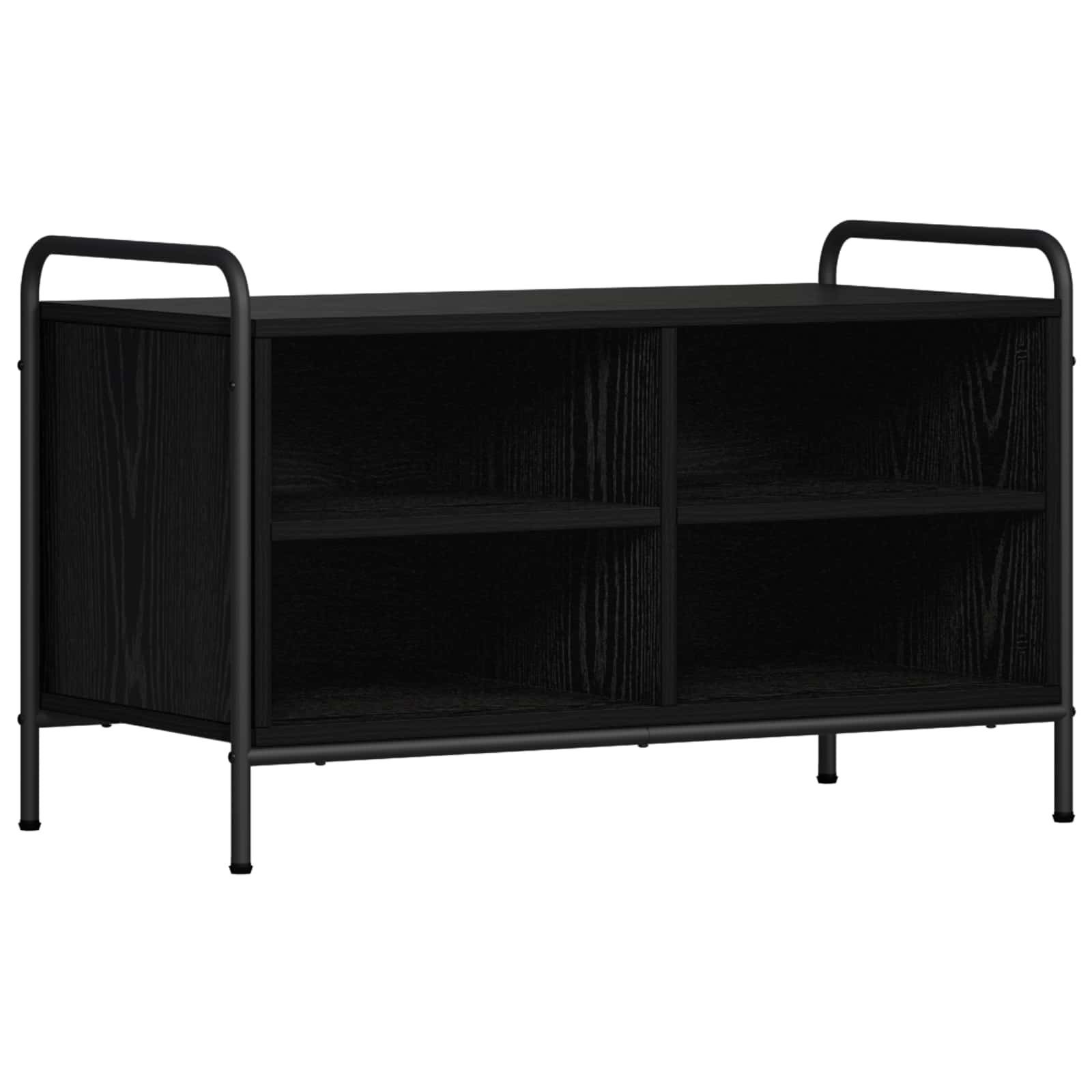 vidaXL TV-Schrank TV-Schrank 140 x 39,5 x 50 cm Schwarz Eichen-Optik (1-St)