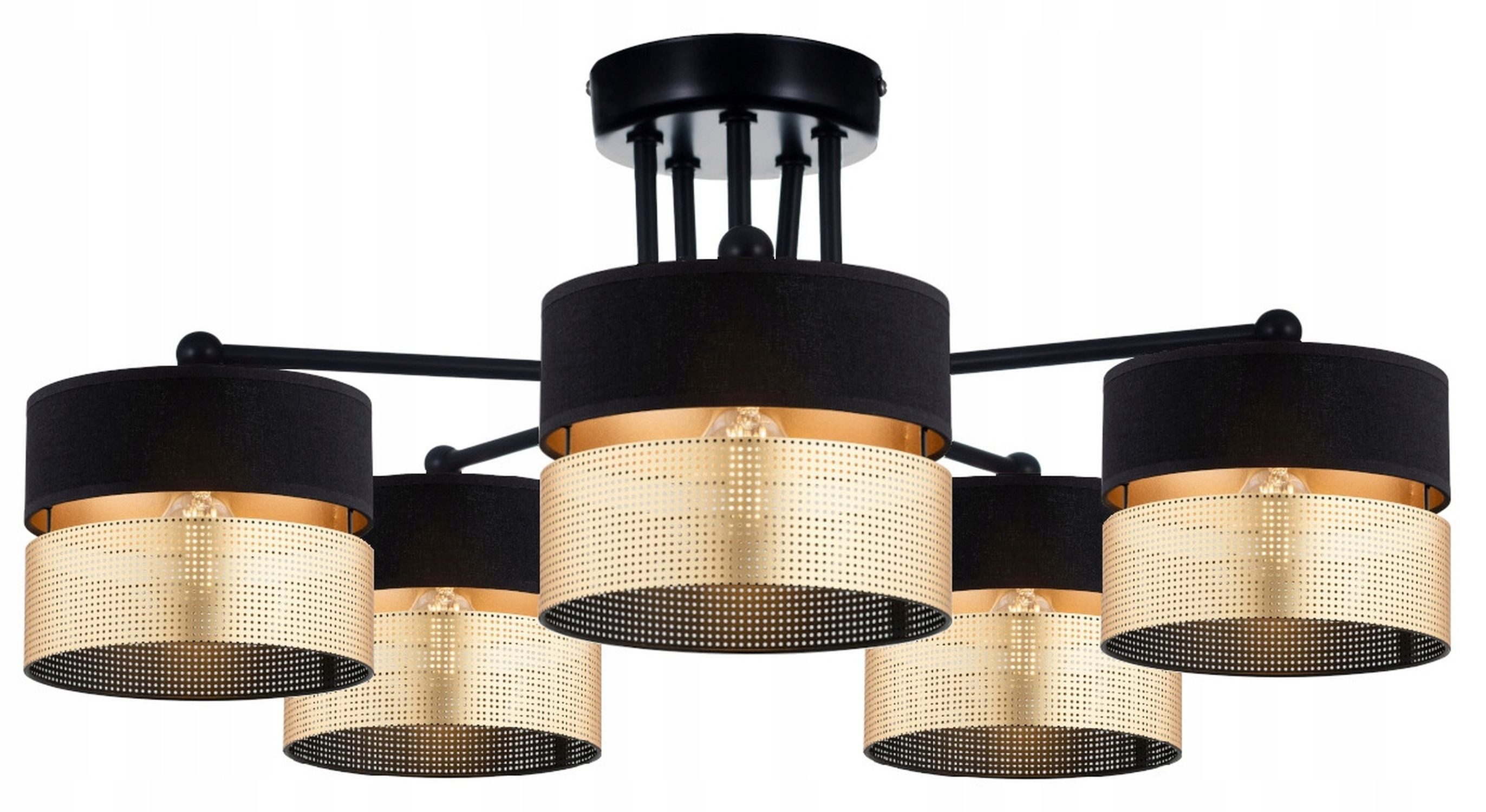 Licht-Erlebnisse Deckenleuchte TARO, ohne Leuchtmittel, B: 60 cm E27 Modern