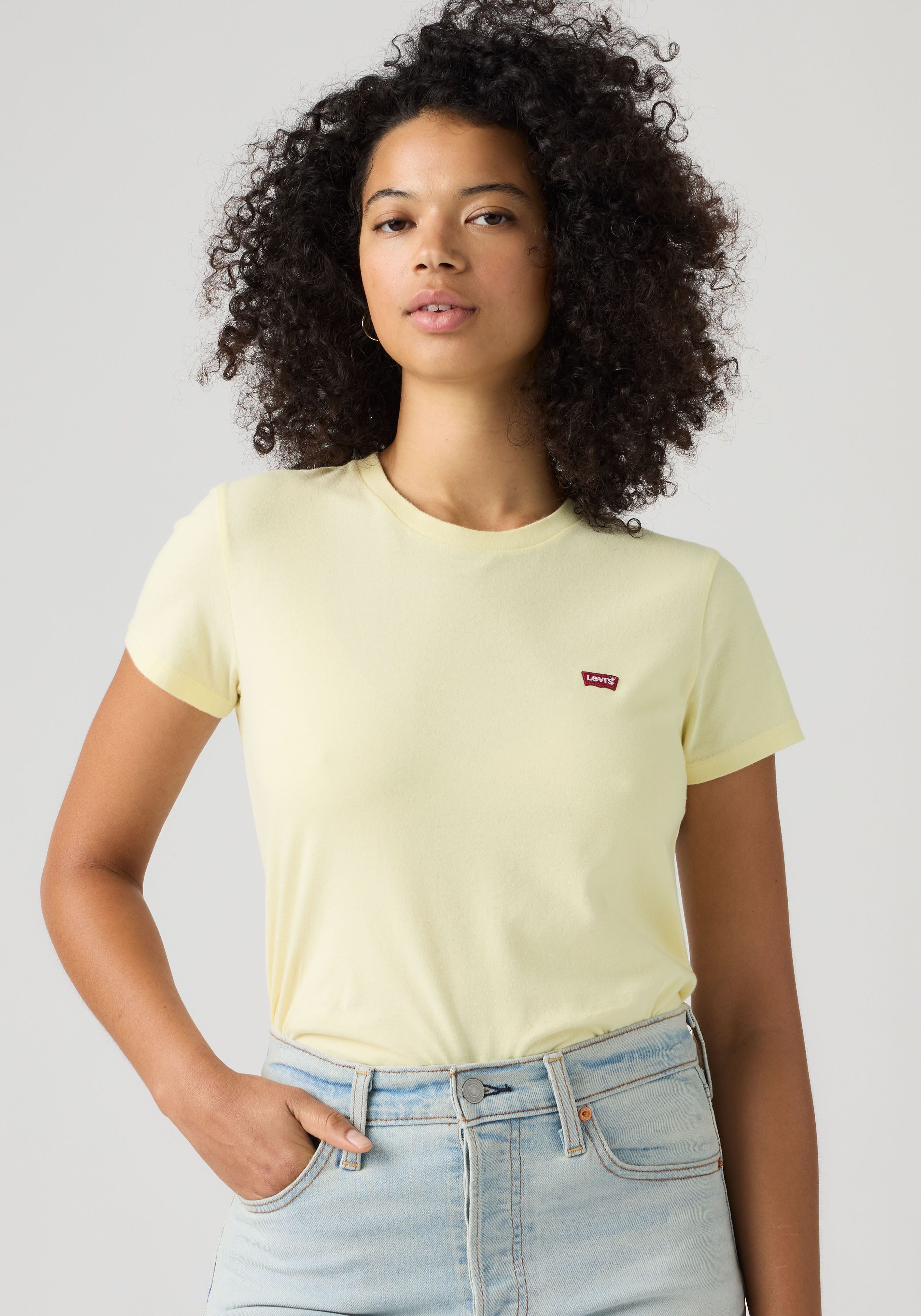 Levi's® T-Shirt TEE Minilogo mit kleiner Logostickerei