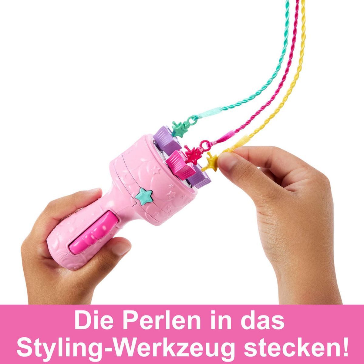 Mattel® Anziehpuppe Mattel HNJ06, Barbie Dreamtopia: Flechtspaß Puppe, Stylingwerkzeug &