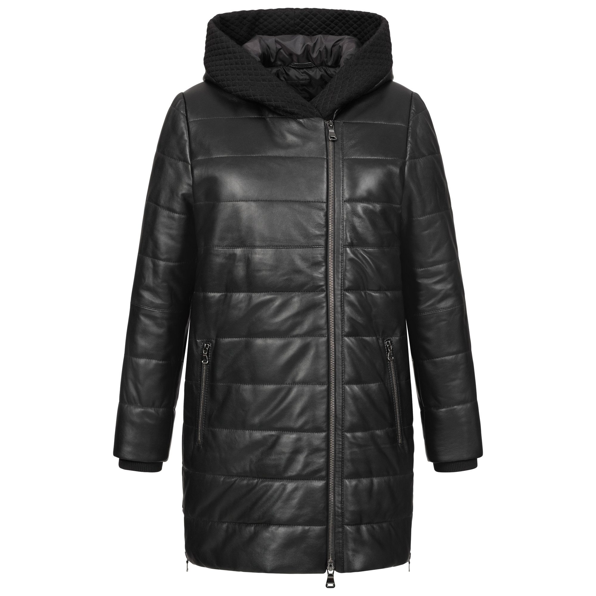 S&A Ledermoden Winterjacke Rita Seitliche Reißverschlüsse: Für mehr Bewegun günstig online kaufen