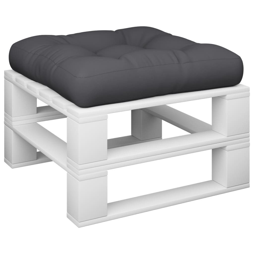 vidaXL Sitzauflage Palettenkissen Schwarz 50x50x12 cm günstig online kaufen