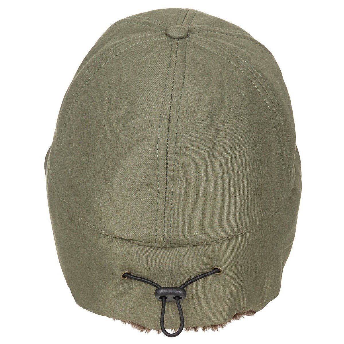 FoxOutdoor Ohrenmütze Winter Cap, "Trapper", oliv – Bild 4 von 4