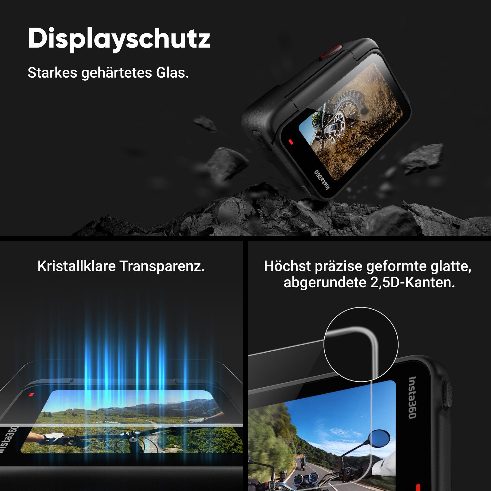 Insta360 Insta360 Ace Pro 2 - 8K wasserdichte Actionkamera Action Cam (8K, WLAN (Wi-Fi), Bluetooth) schwarz