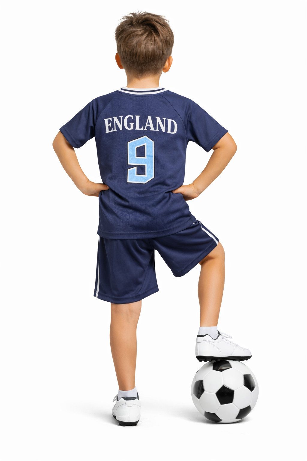 Fashion Boy Fußballtrikot Fussball Fan Set England, Trikot + Shorts, JS290e (Set)