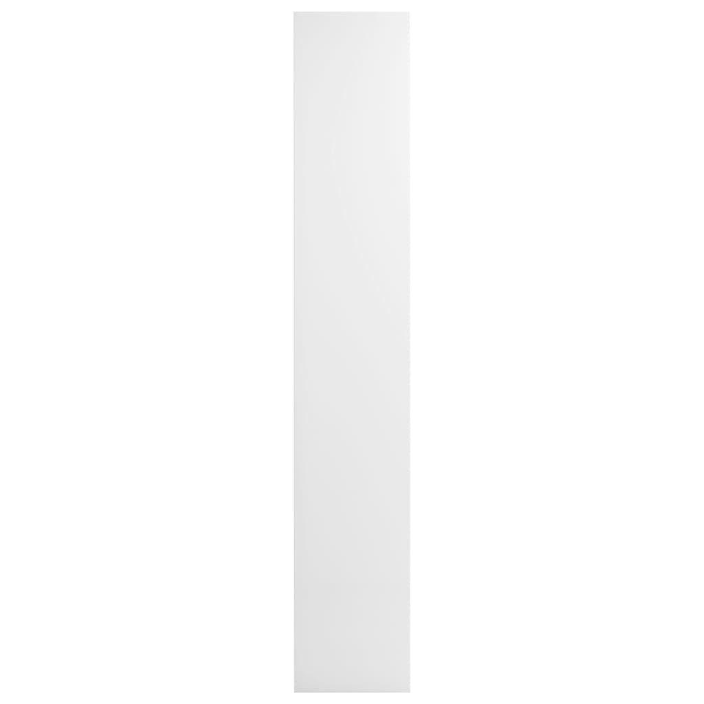 Hochglanz-Weiß 2 Holzwerkstoff, cm 2-tlg. Stk. CD-Regale 21x16x93,5 vidaXL CD-Regal