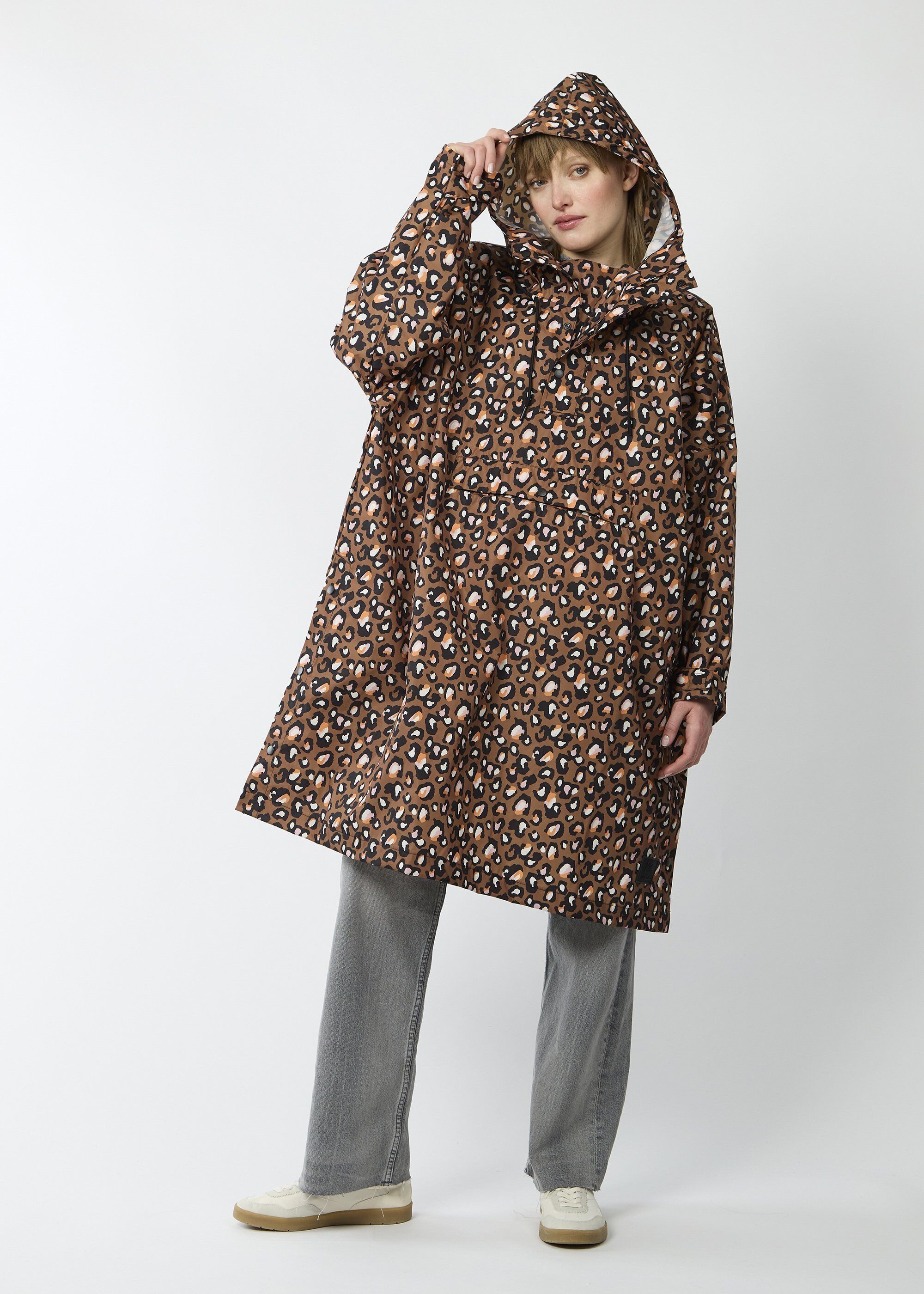 CODELLO Regenhut Bucket Hat Leo-Rosé - Wasserabweisender Fischerhut