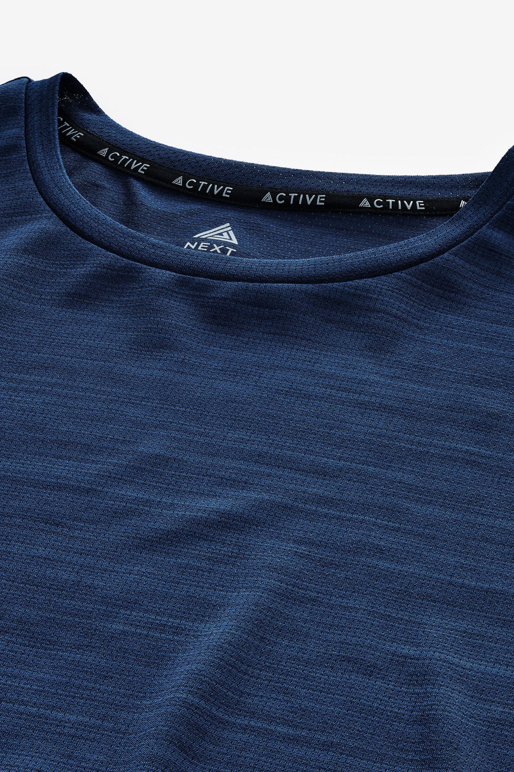 Sport-T-Shirt Bright Next Active Trainingsshirt (1-tlg) Blue Next