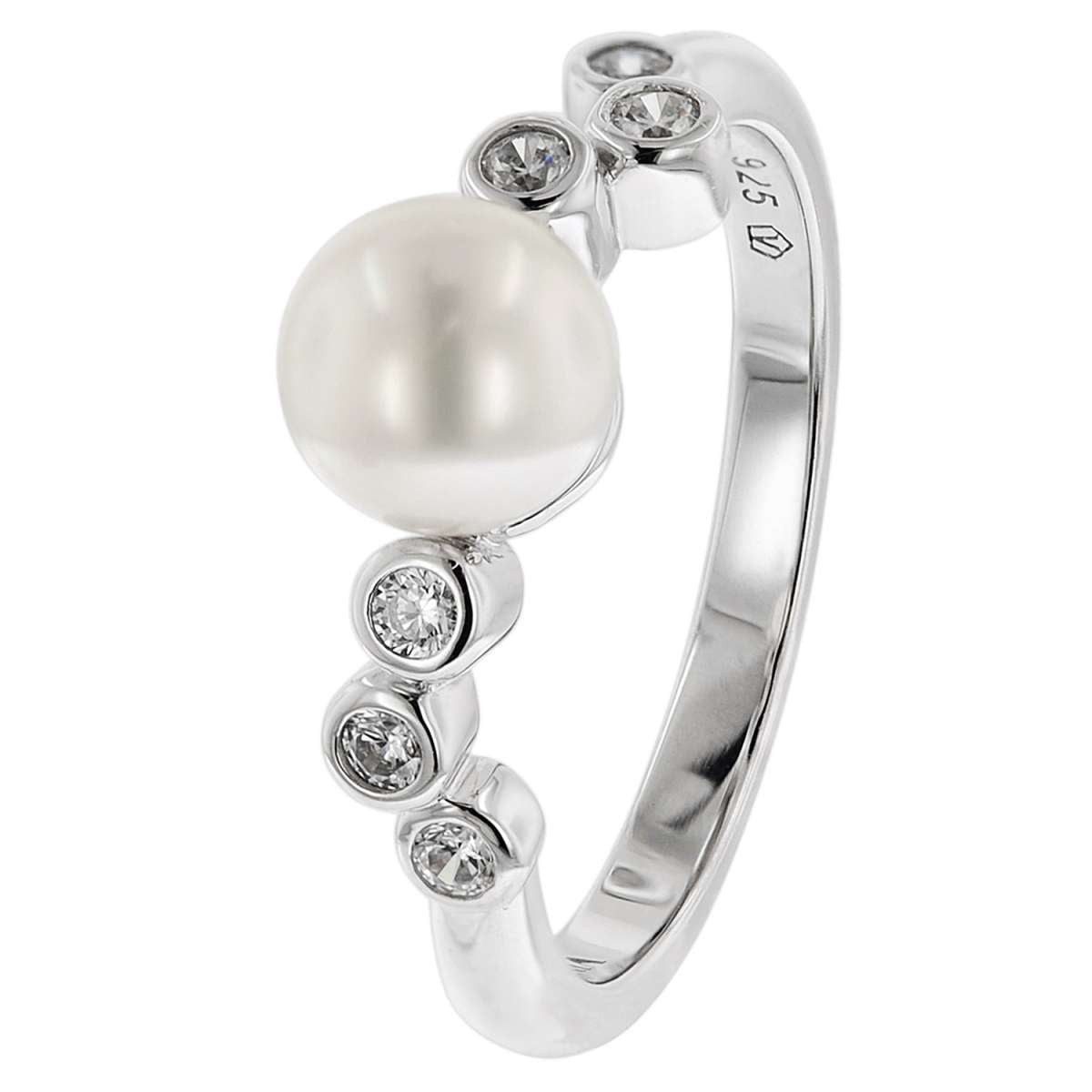 VIVENTY Silberring 783841, Damenring Silber mit Perle